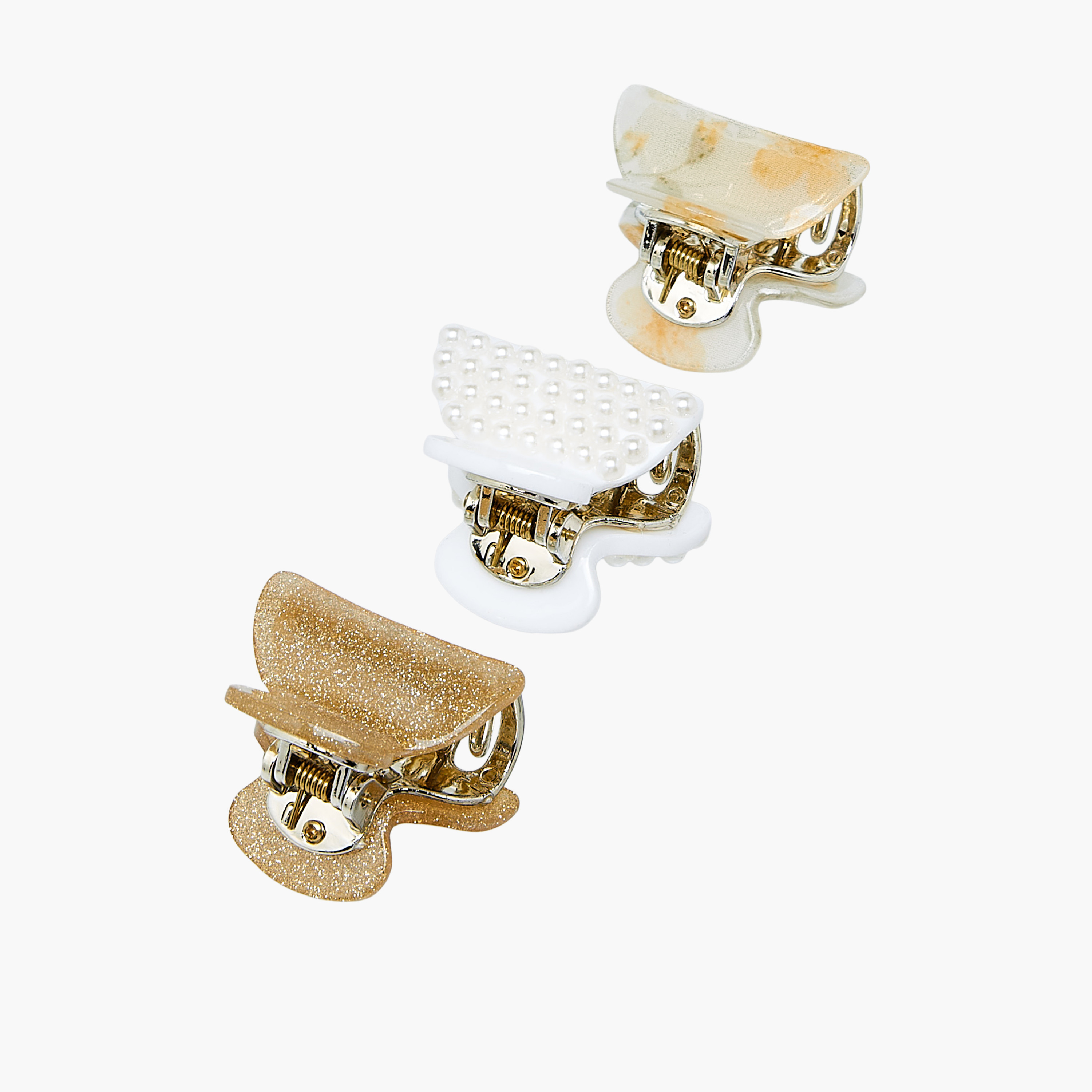 Pack of 3 Hair Clamp with Embellishments-women-hairaccessories-clamps-image-5