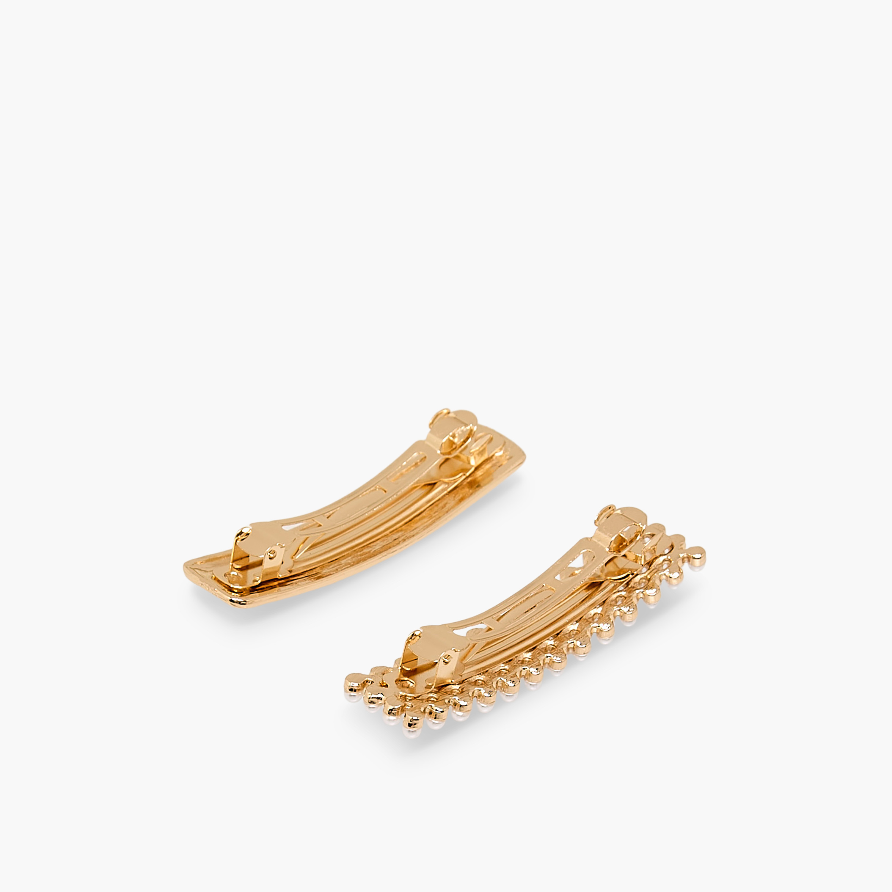 Pack of 2 Hair Clips with Embellishments-women-hairaccessories-clips-image-2