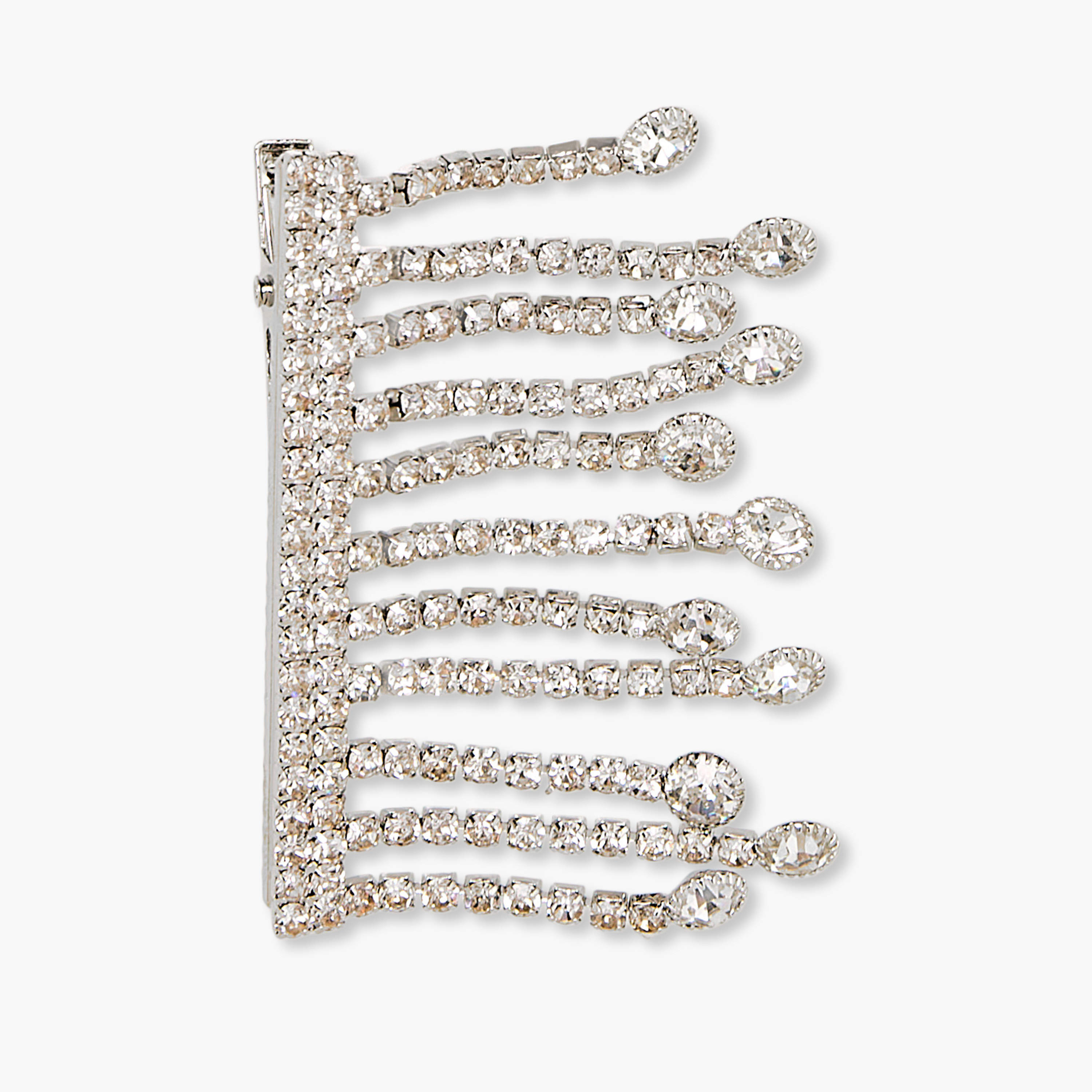 مشبك شعر مزين بشراريب وحجر الراين-women-hairaccessories-clips-image-2