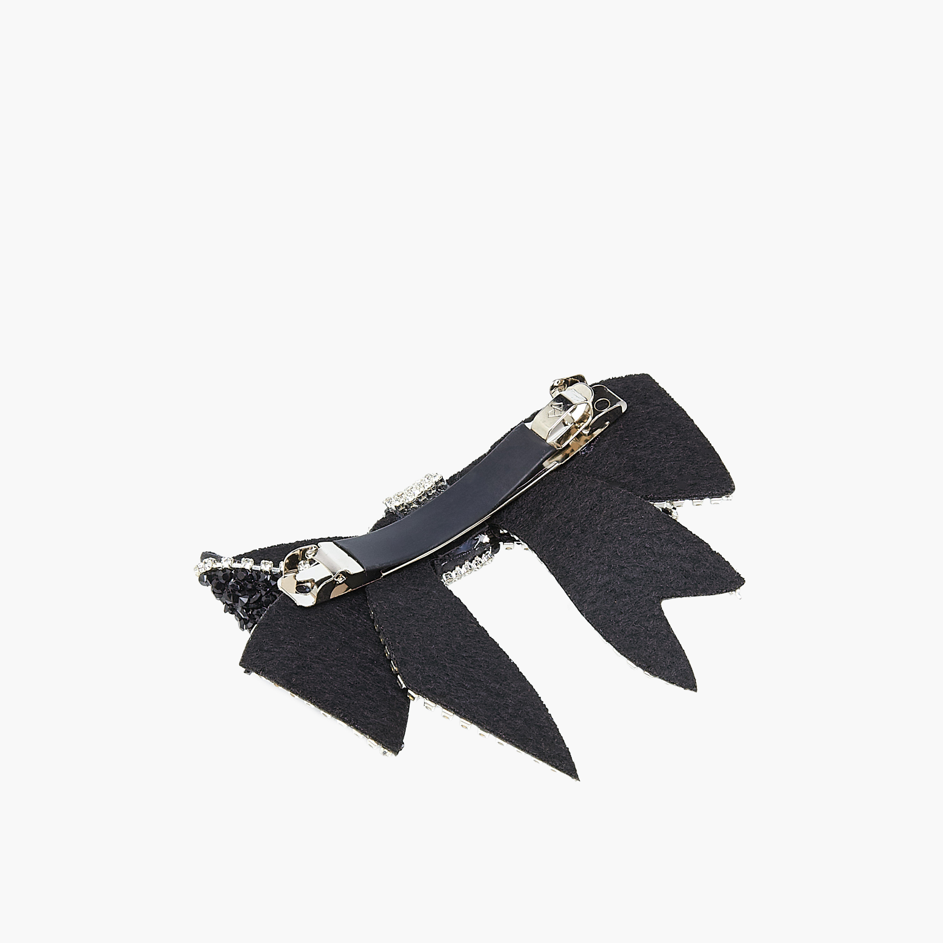 Barrette Hair Clip with Bow Accent-women-hairaccessories-clips-image-3