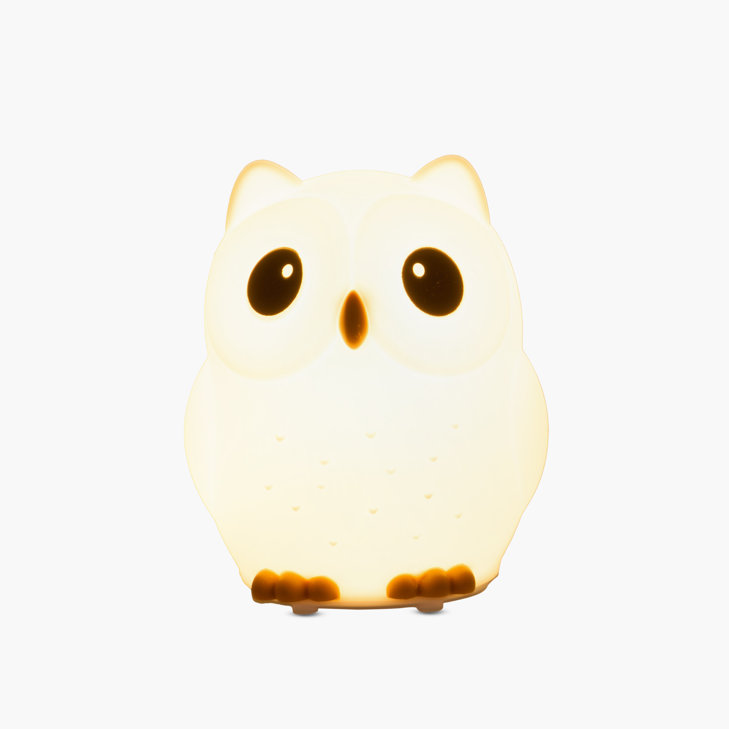 Owl Silicone LED Tap Light - 12x11x14 cms-baby-nursery-roomdecor-image-2