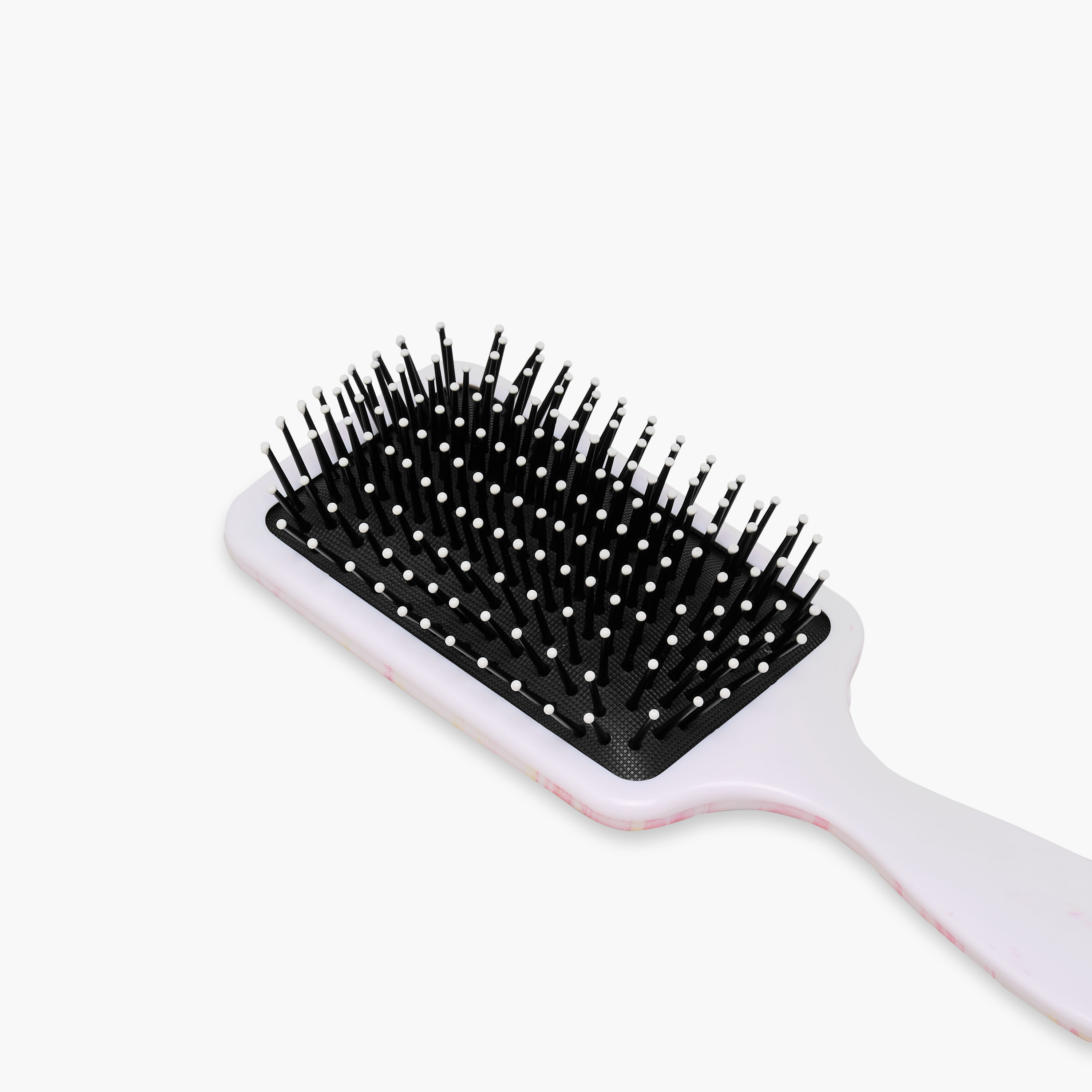 Paddle Hair Brush with Marble Print-women-hairaccessories-brushesandcombs-image-3