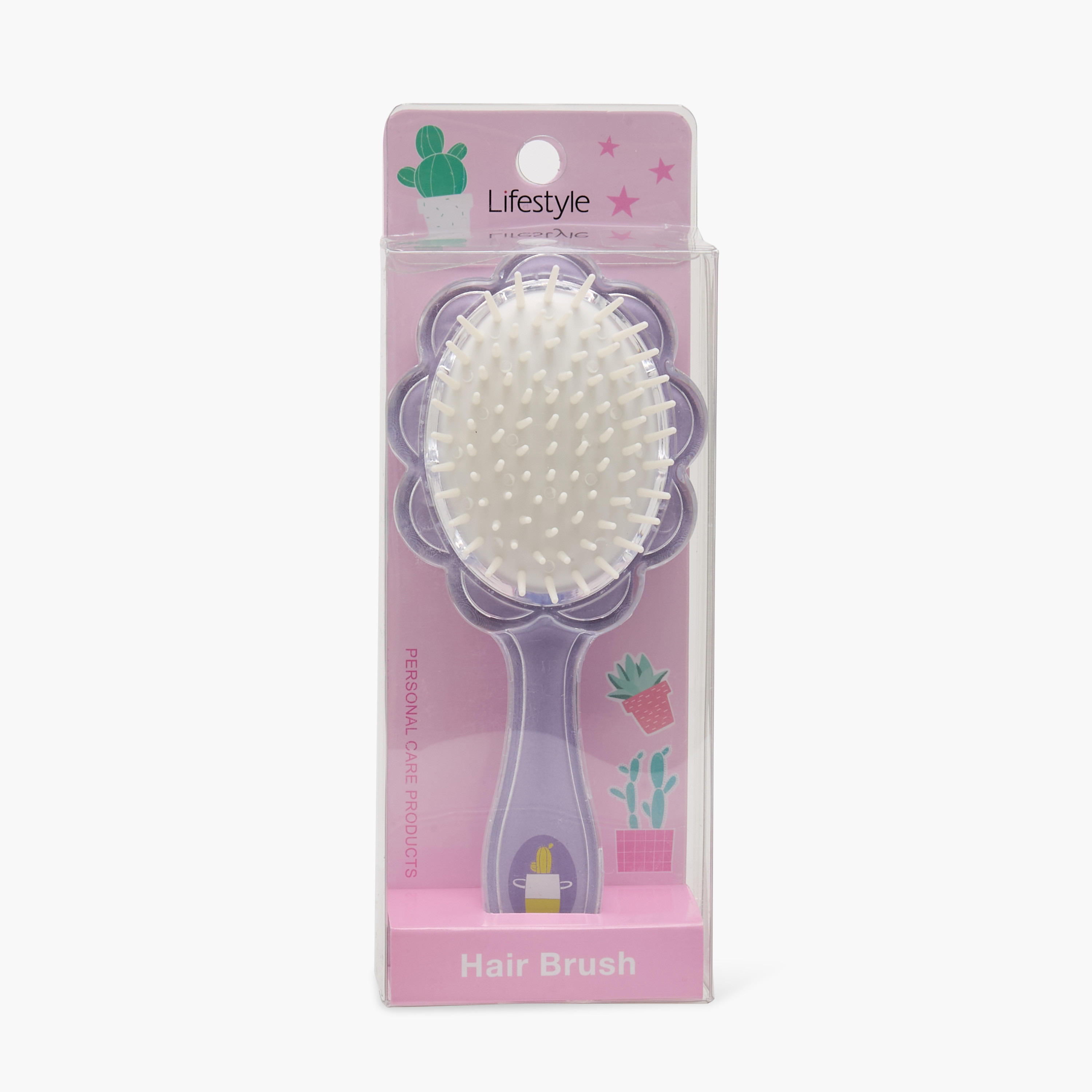 فرشاة شعر لفك التشابك بتزيينات جليتر-women-hairaccessories-brushesandcombs-image-4