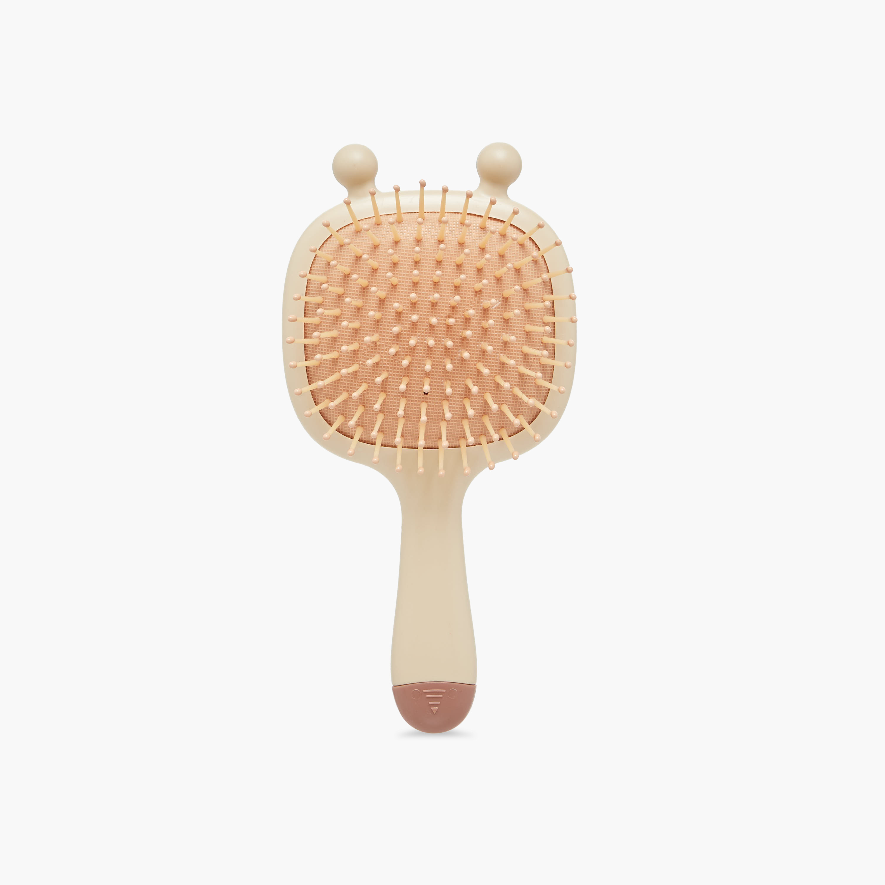 Hairbrush with Glitter Floral Print-women-hairaccessories-brushesandcombs-image-2