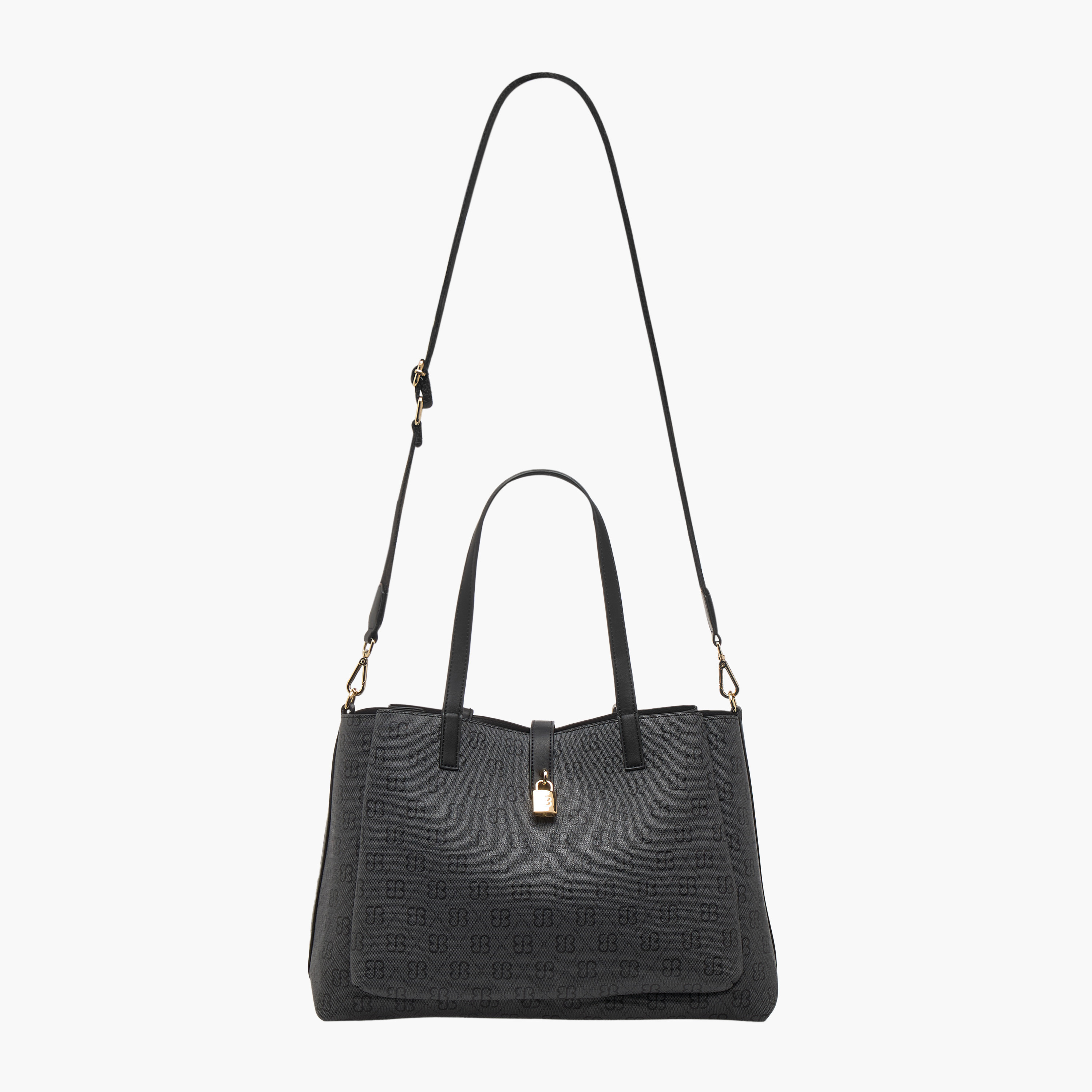 Bessie London Printed Tote Bag with Zip Closure-women-bagsandwallets-handbags-image-3
