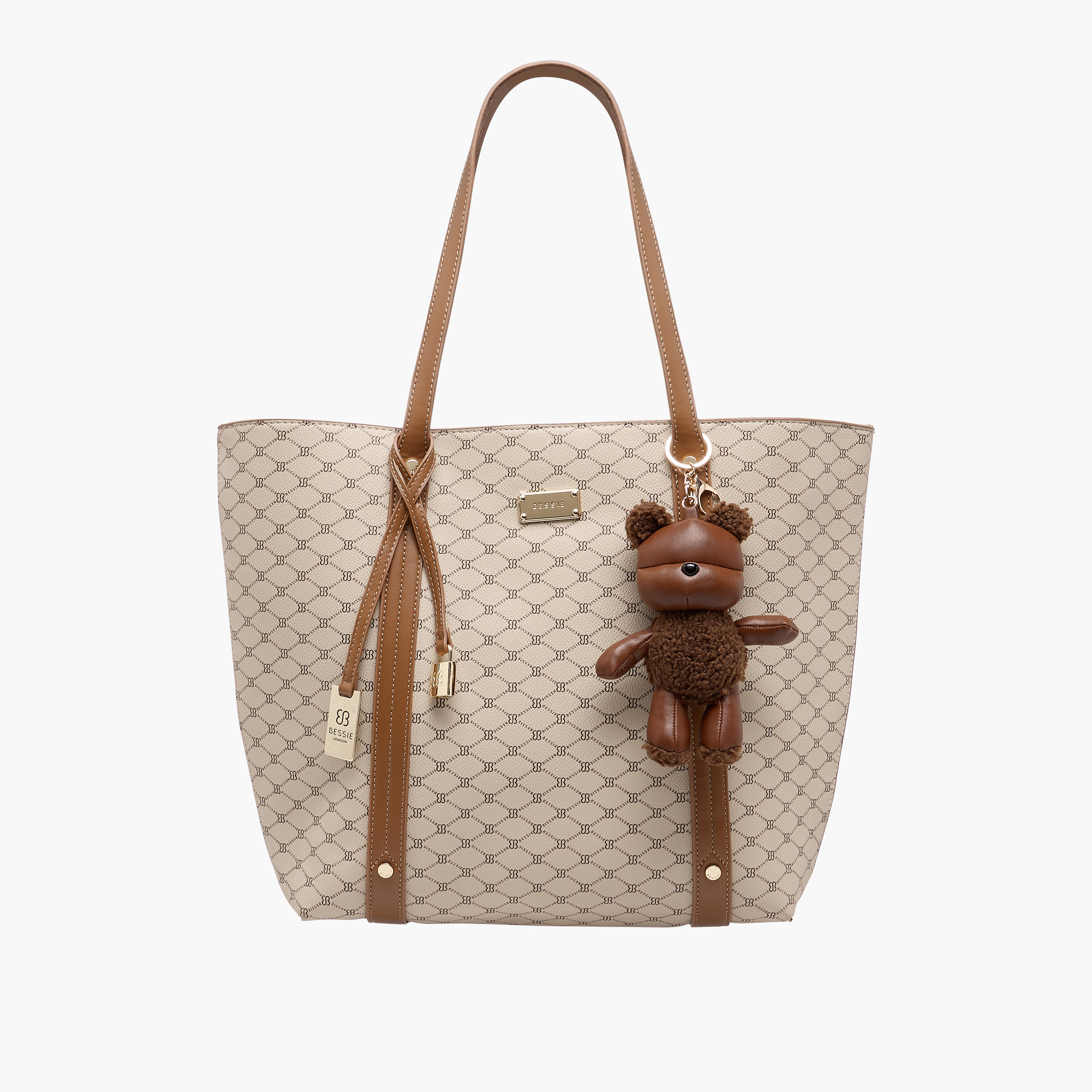 شنطة توتي بطبعات ودلاية دب من بيسي لندن-women-bagsandwallets-handbags-image-1