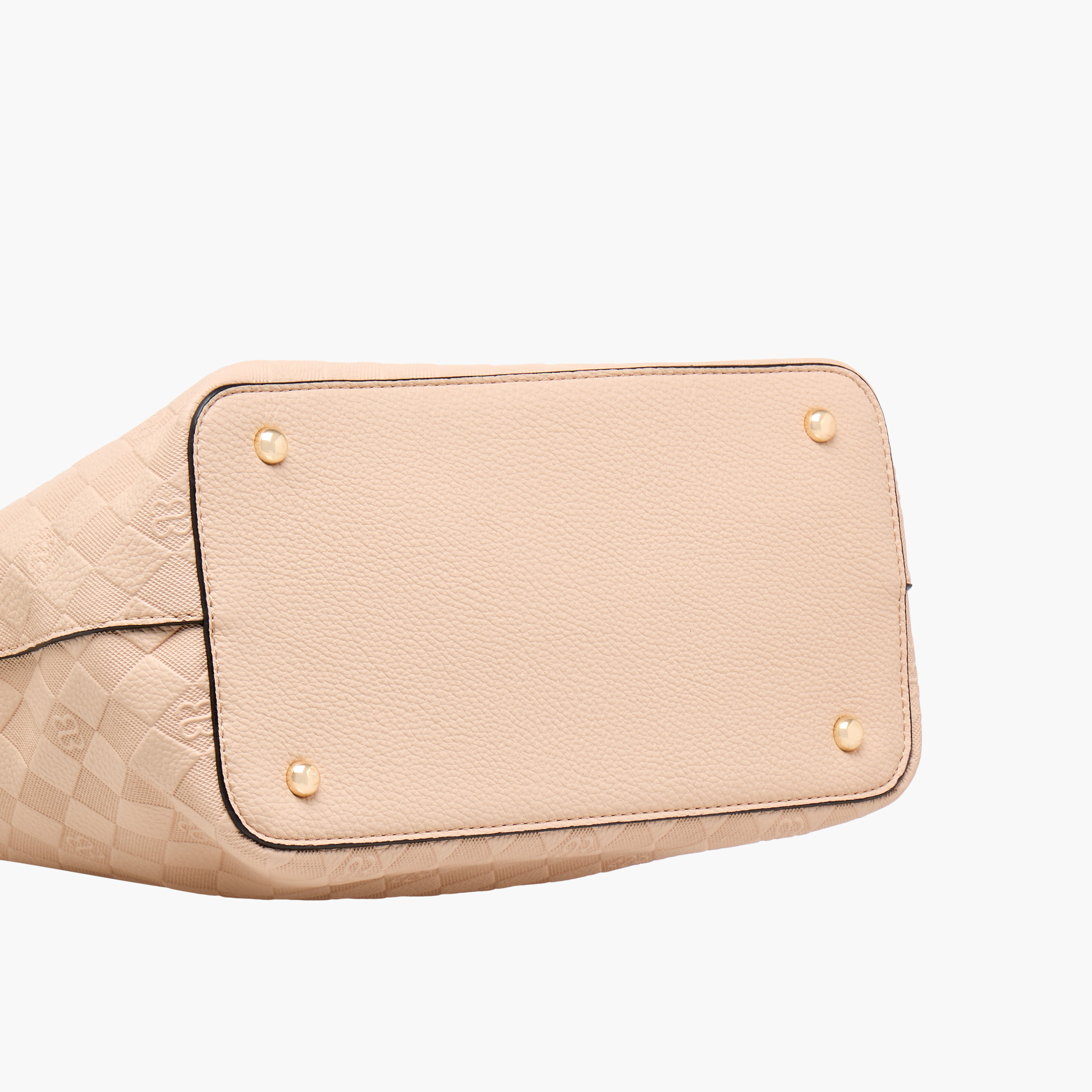 Bessie London Textured Tote Bag with Detachable Strap-women-bagsandwallets-handbags-image-7
