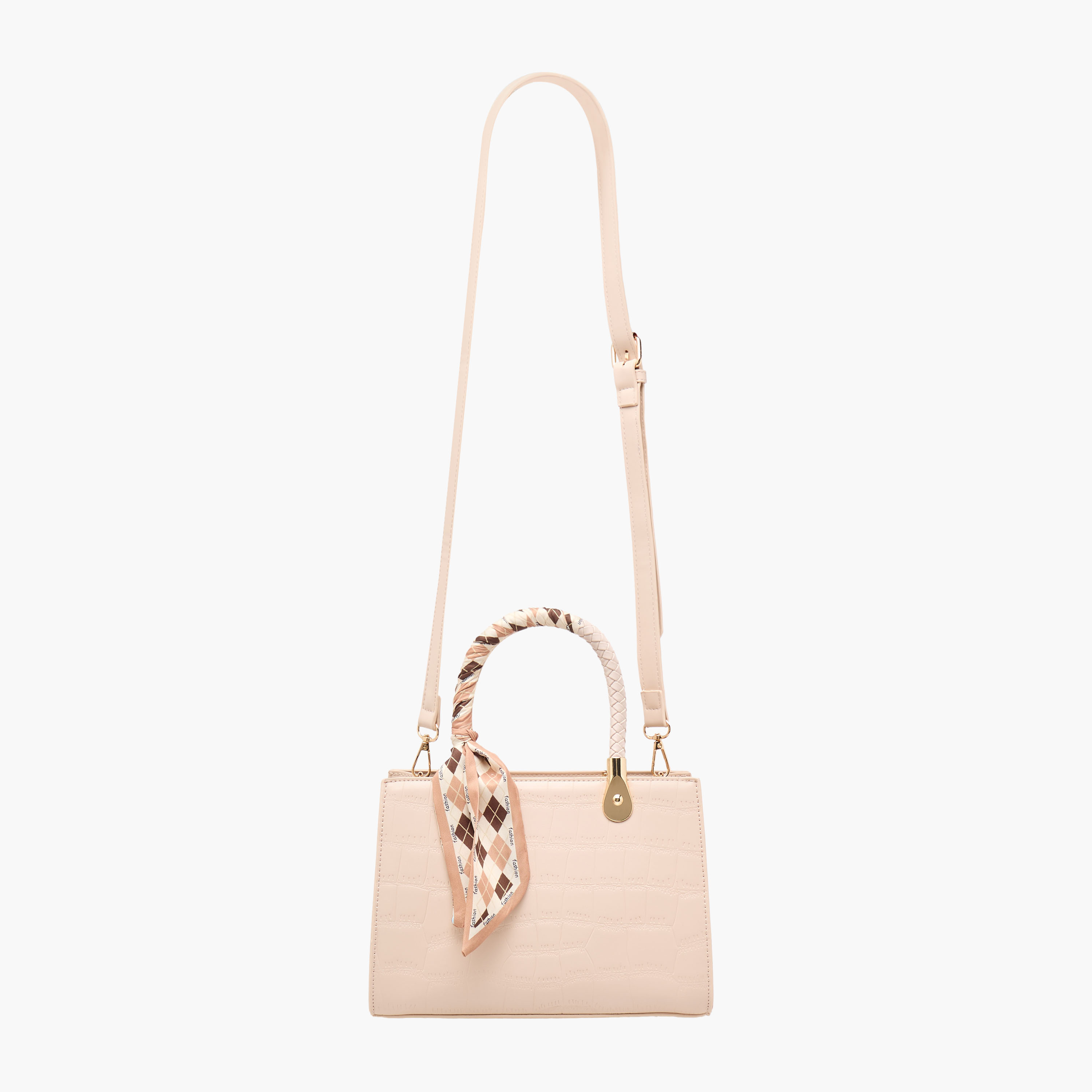 Adore Animal Textured Crossbody Bag with Scarf Detail-women-bagsandwallets-handbags-image-3