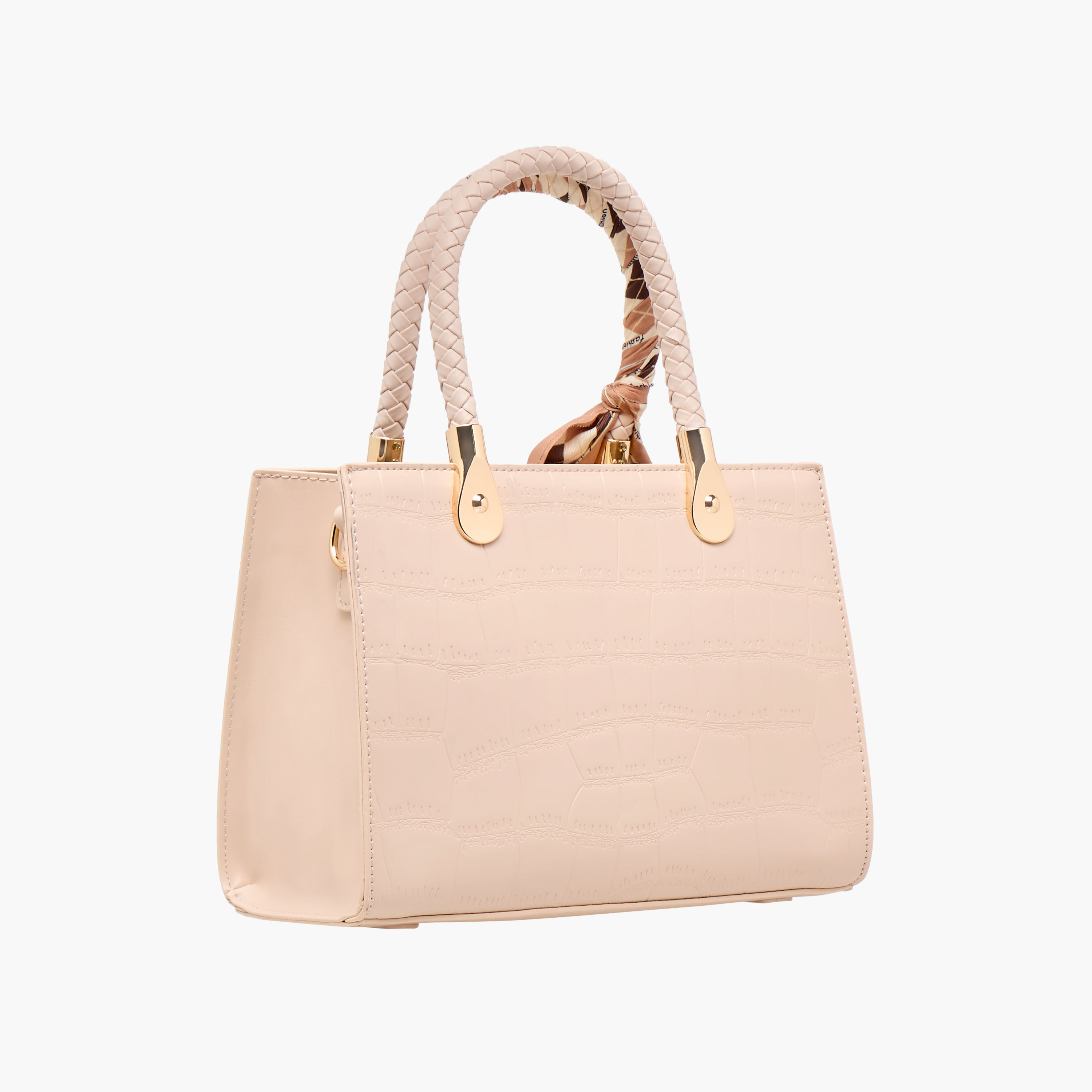 Adore Animal Textured Crossbody Bag with Scarf Detail-women-bagsandwallets-handbags-image-4