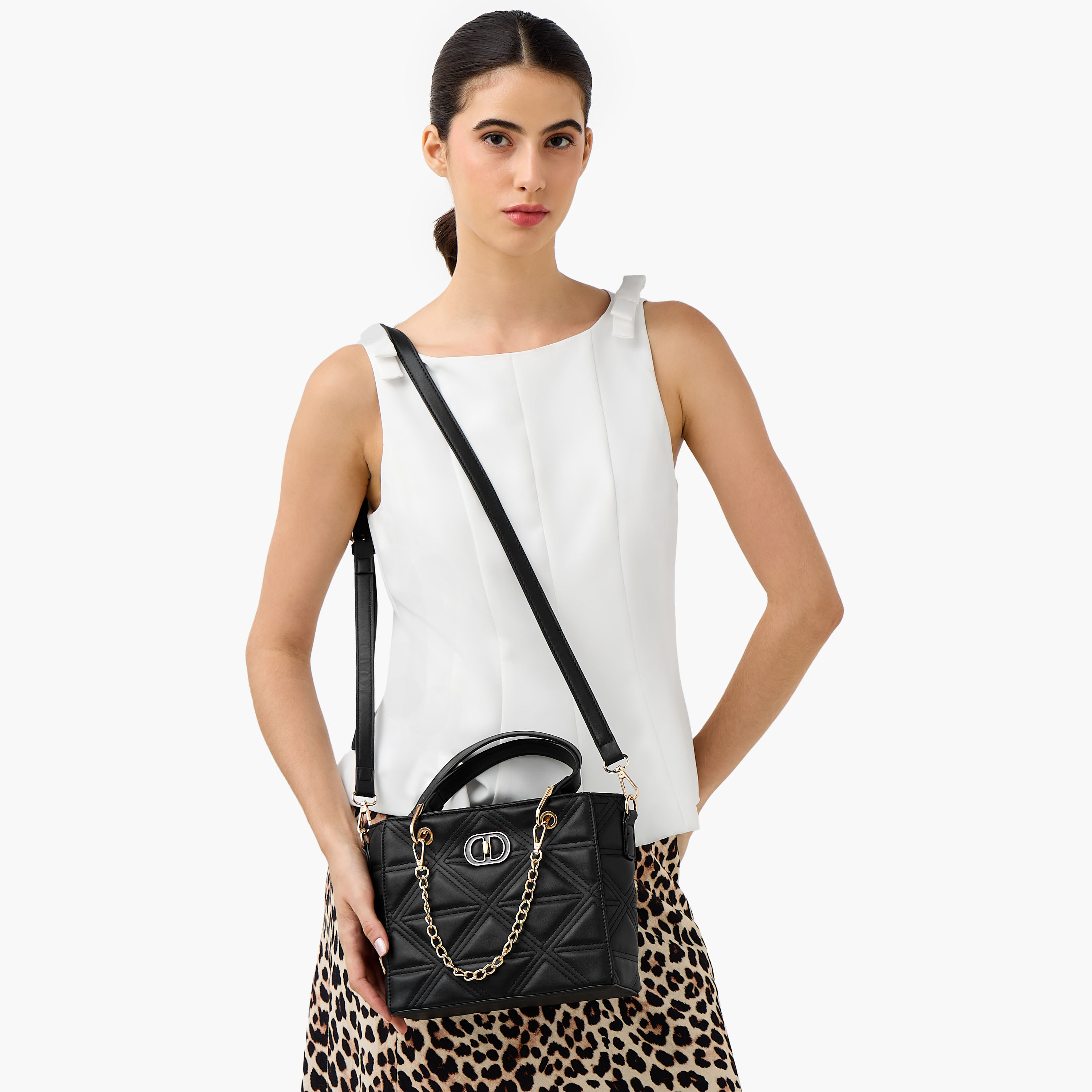 Adore Quilted Tote Bag with Detachable Strap-women-bagsandwallets-handbags-image-8
