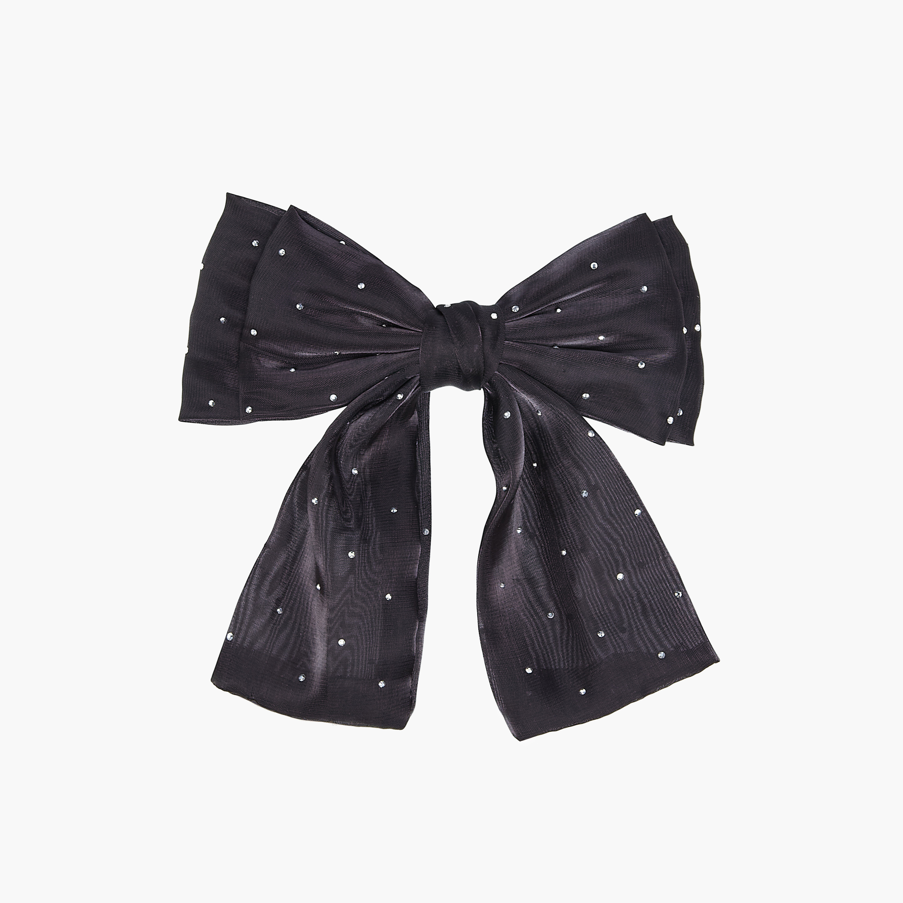 مشبك شعر باريت مزين بفيونكة-women-hairaccessories-clips-image-1