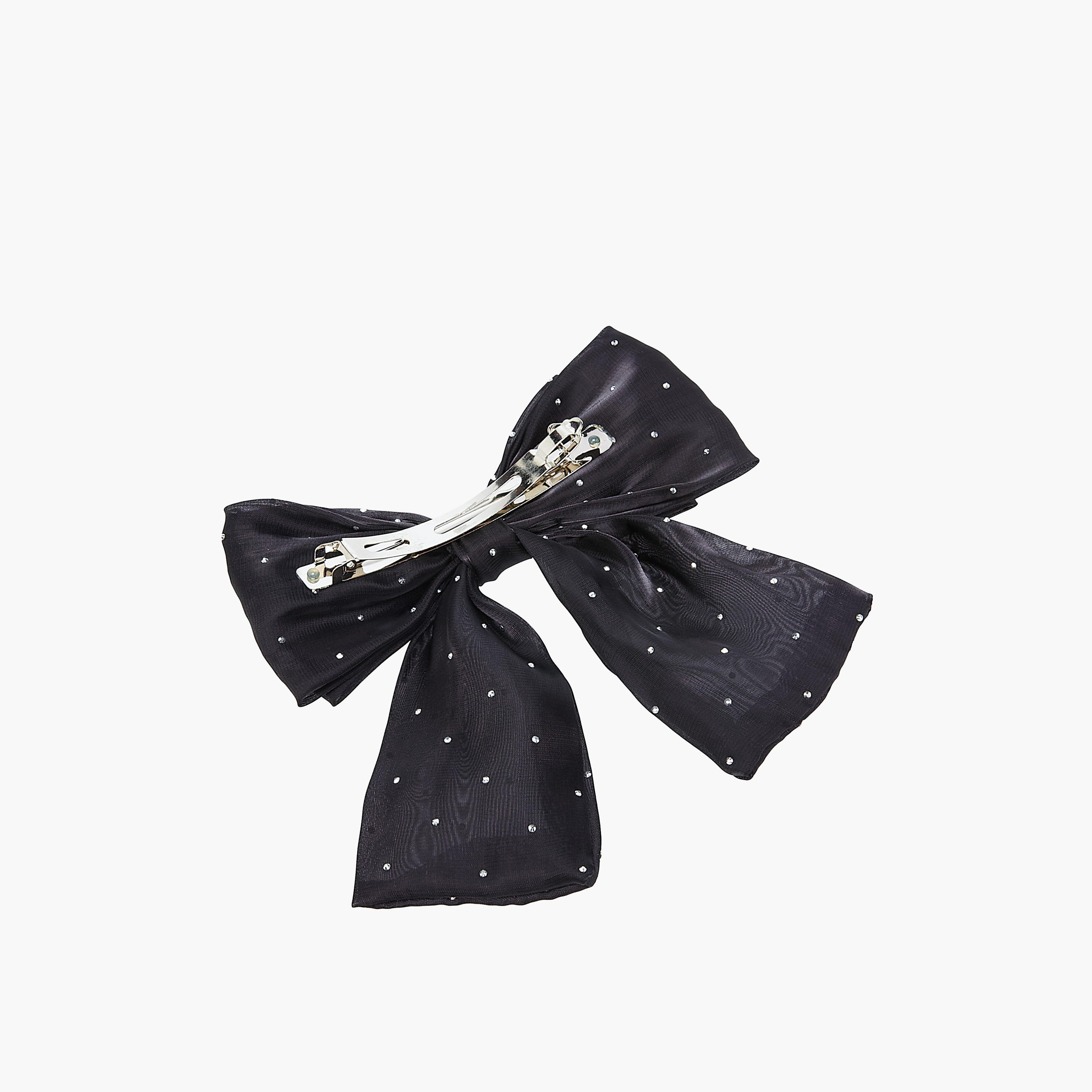 مشبك شعر باريت مزين بفيونكة-women-hairaccessories-clips-image-3