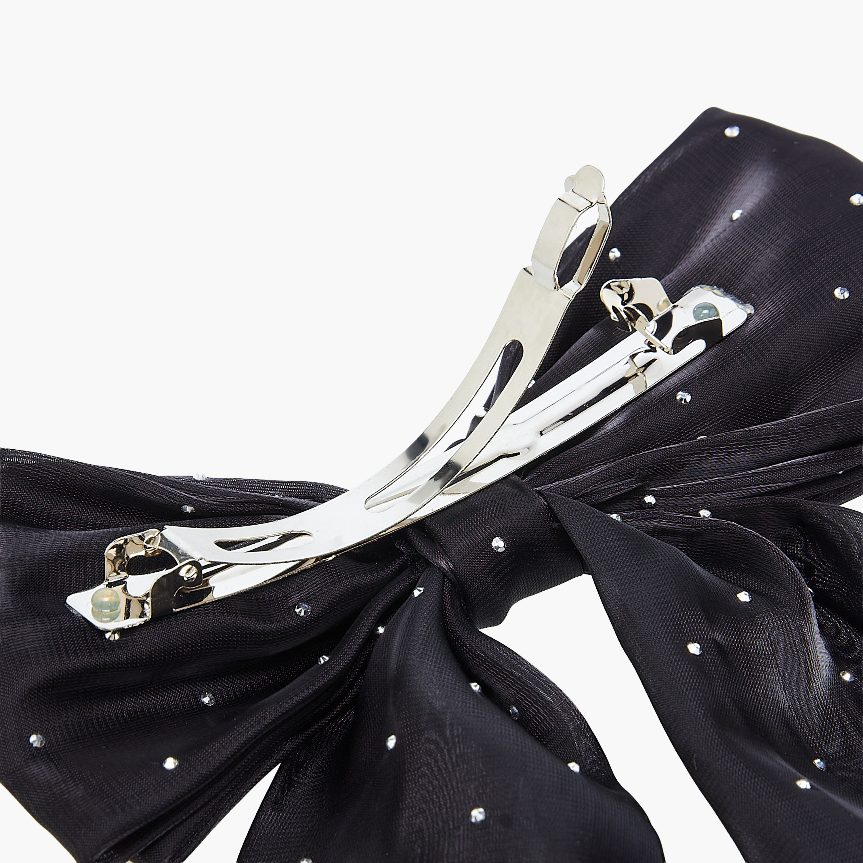 مشبك شعر باريت مزين بفيونكة-women-hairaccessories-clips-image-4