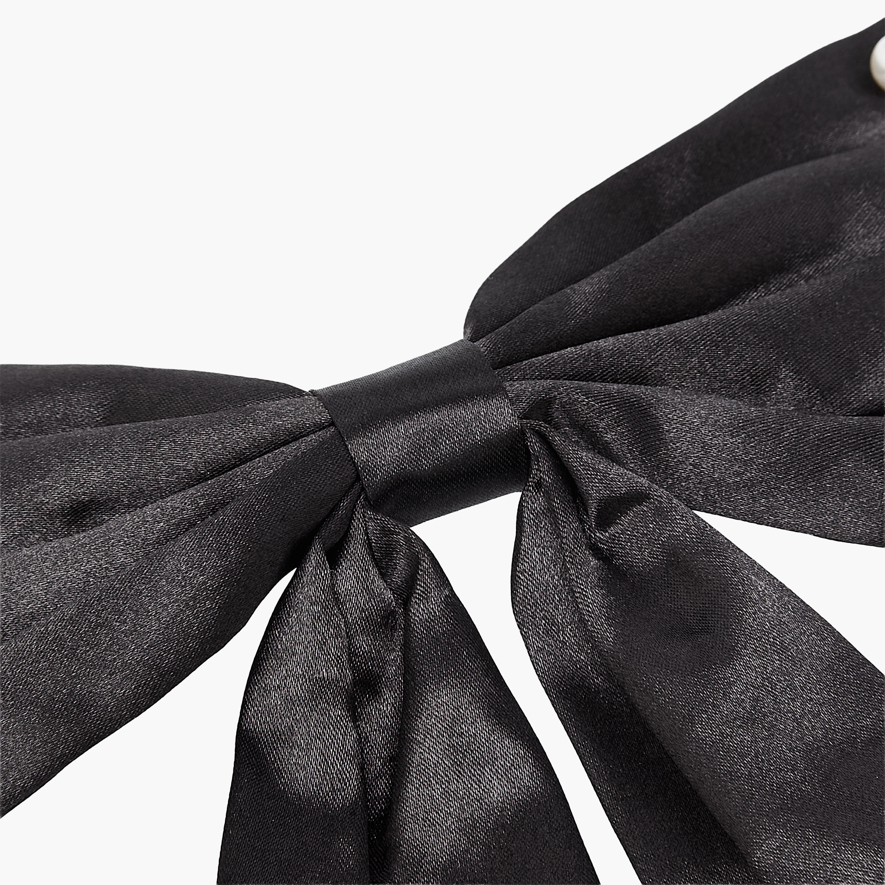 Bow Hair Clip with Pearl Embellishments-women-hairaccessories-clips-image-2