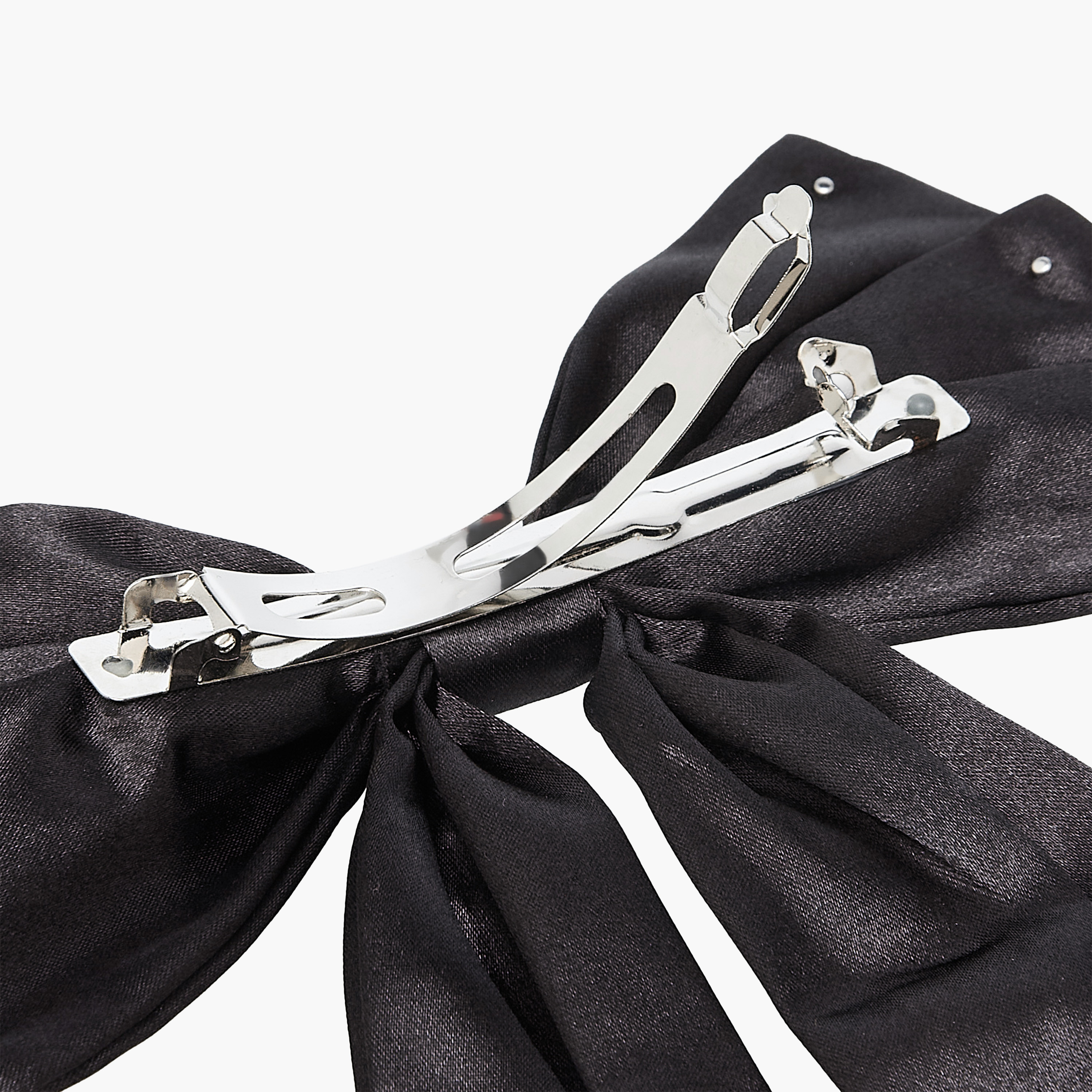 Bow Hair Clip with Pearl Embellishments-women-hairaccessories-clips-image-4