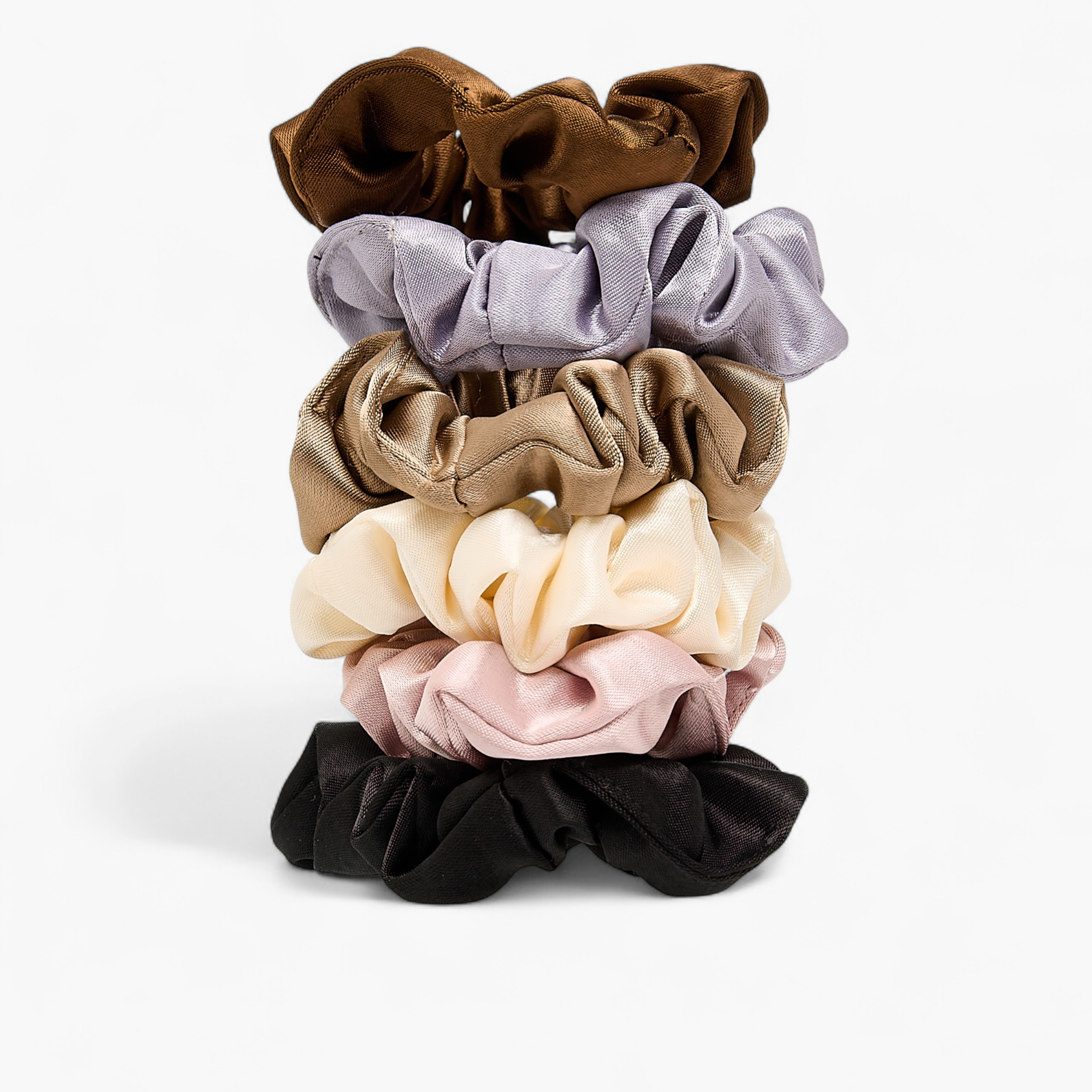 Pack of 6 Hair Scrunchie-women-hairaccessories-scrunchies-image-2