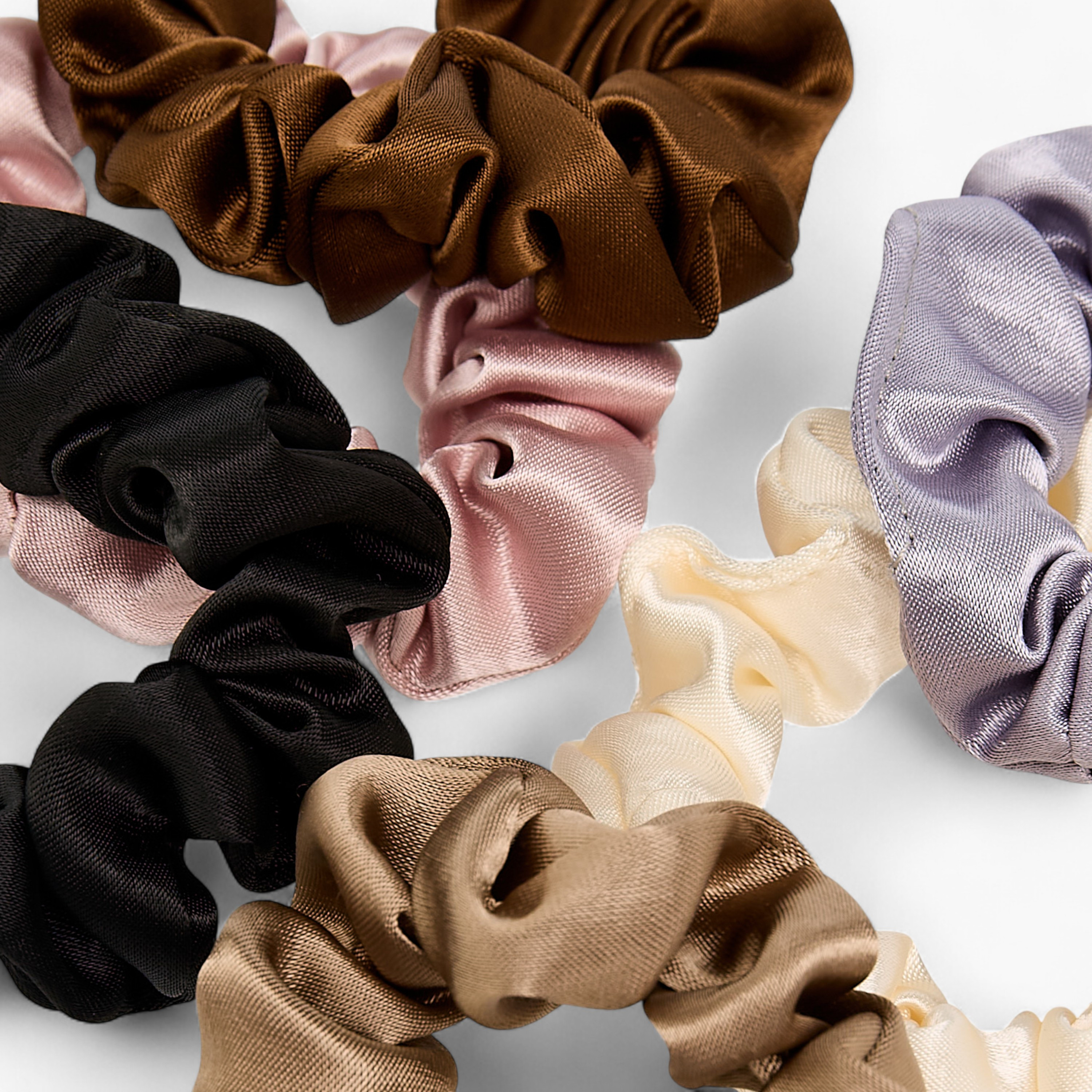 Pack of 6 Hair Scrunchie-women-hairaccessories-scrunchies-image-5