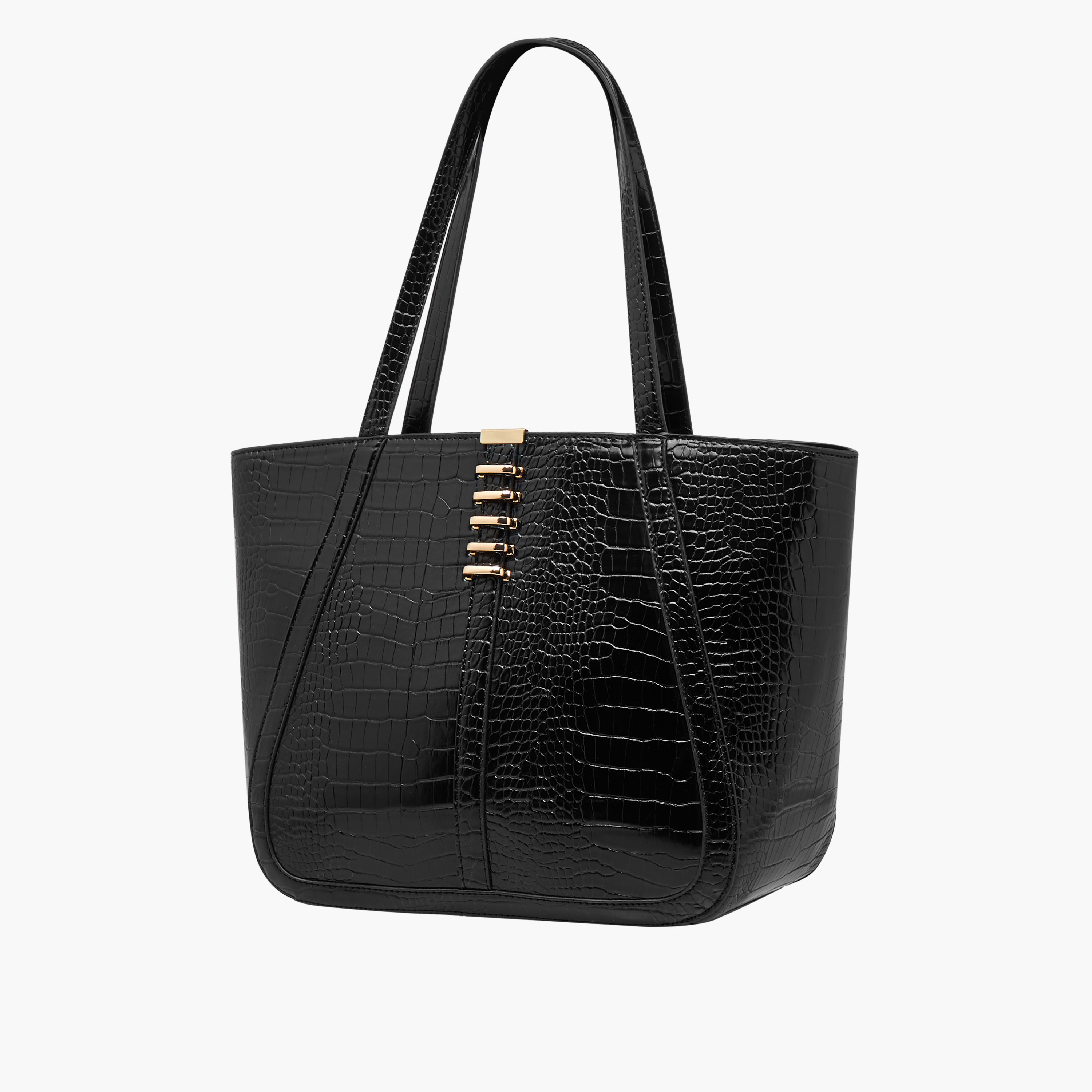 شنطة توتي بملمس جلد حيوانات مع مقابض من أدور-women-bagsandwallets-handbags-image-2