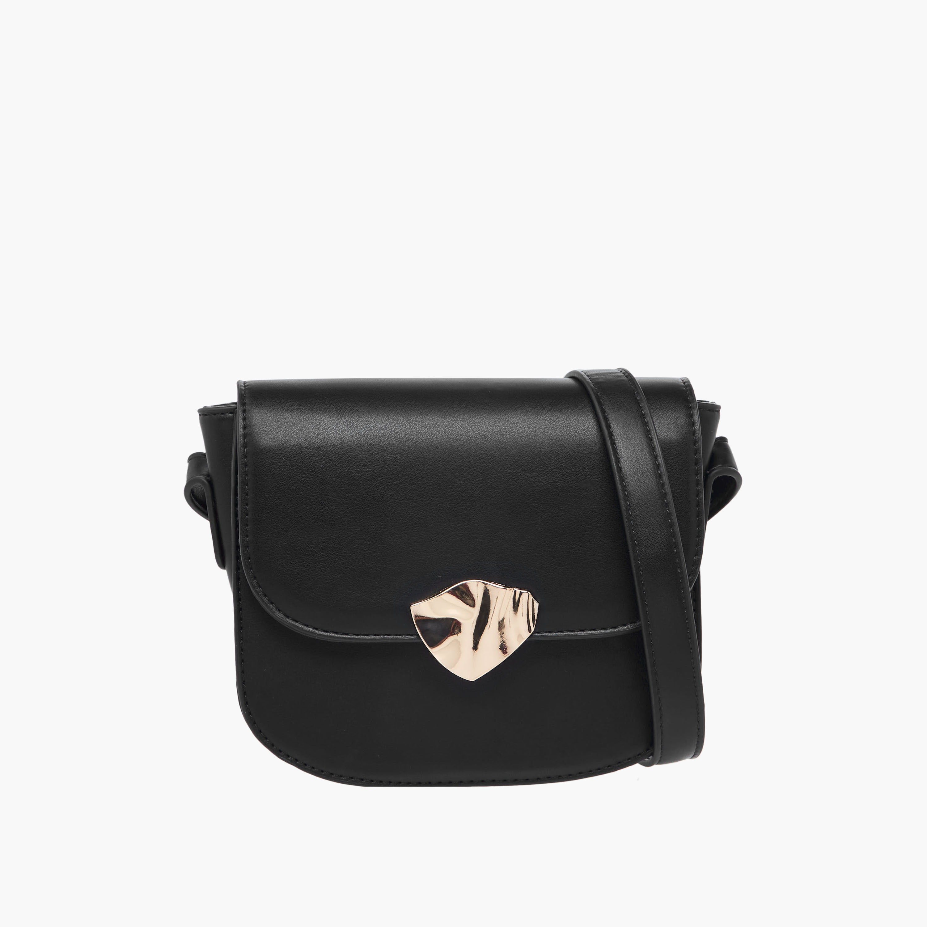 Adore Monotone Crossbody Bag with Adjustable Strap-women-bagsandwallets-handbags-image-1