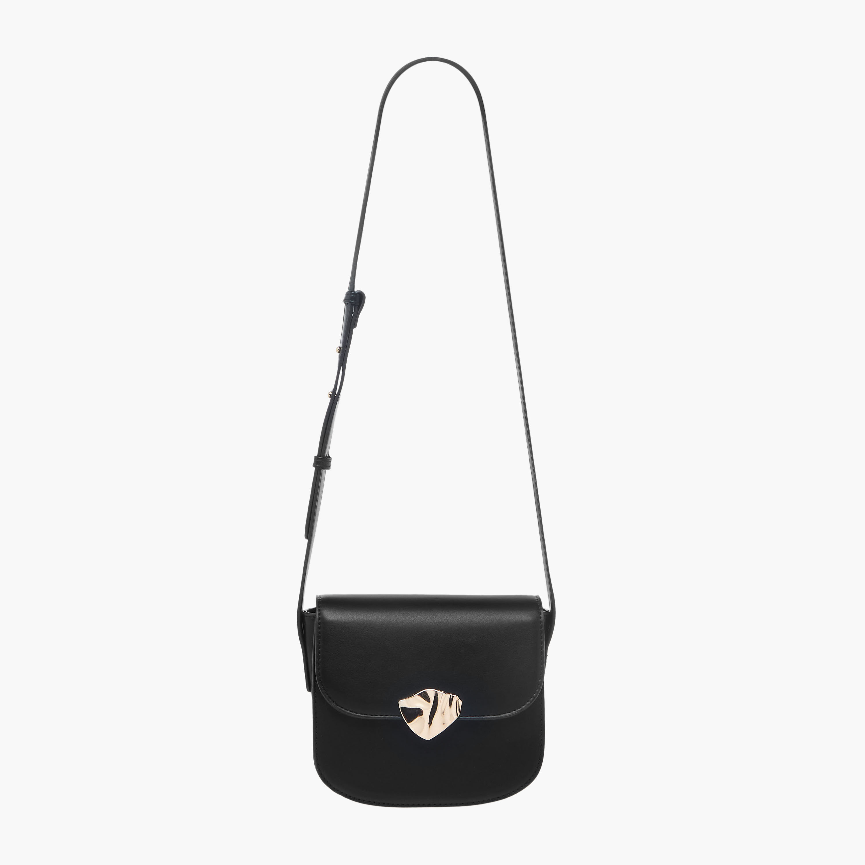 Adore Monotone Crossbody Bag with Adjustable Strap-women-bagsandwallets-handbags-image-3
