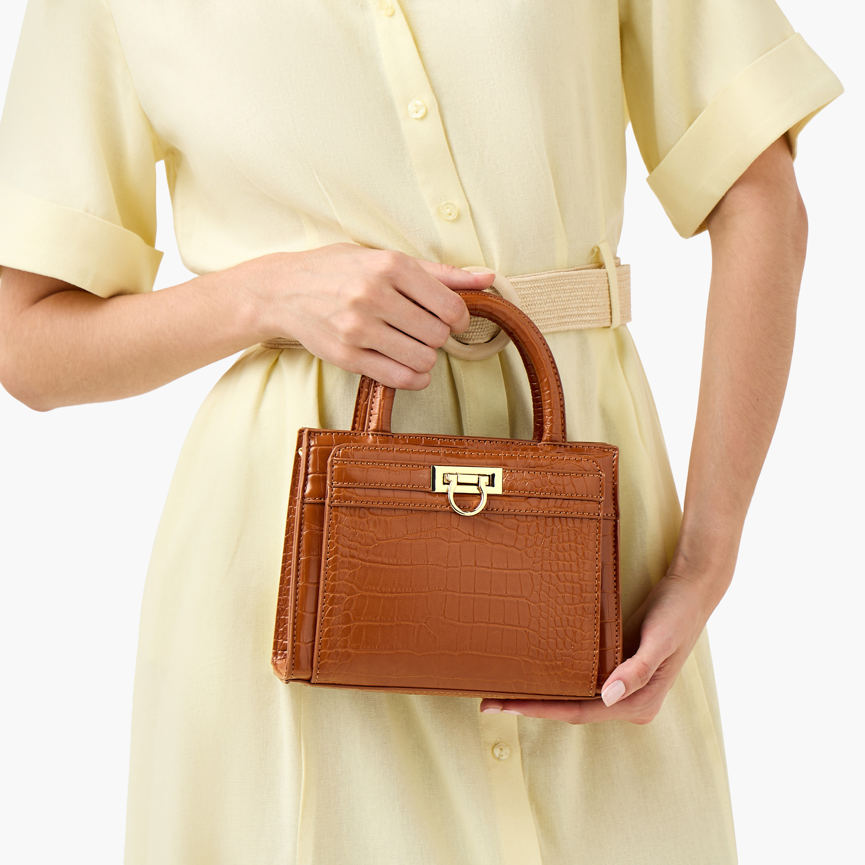 شنطة كروس بودي بارزة الملمس بطبعات حيوانات مع حزام سلسلة من أدور-women-bagsandwallets-handbags-image-3