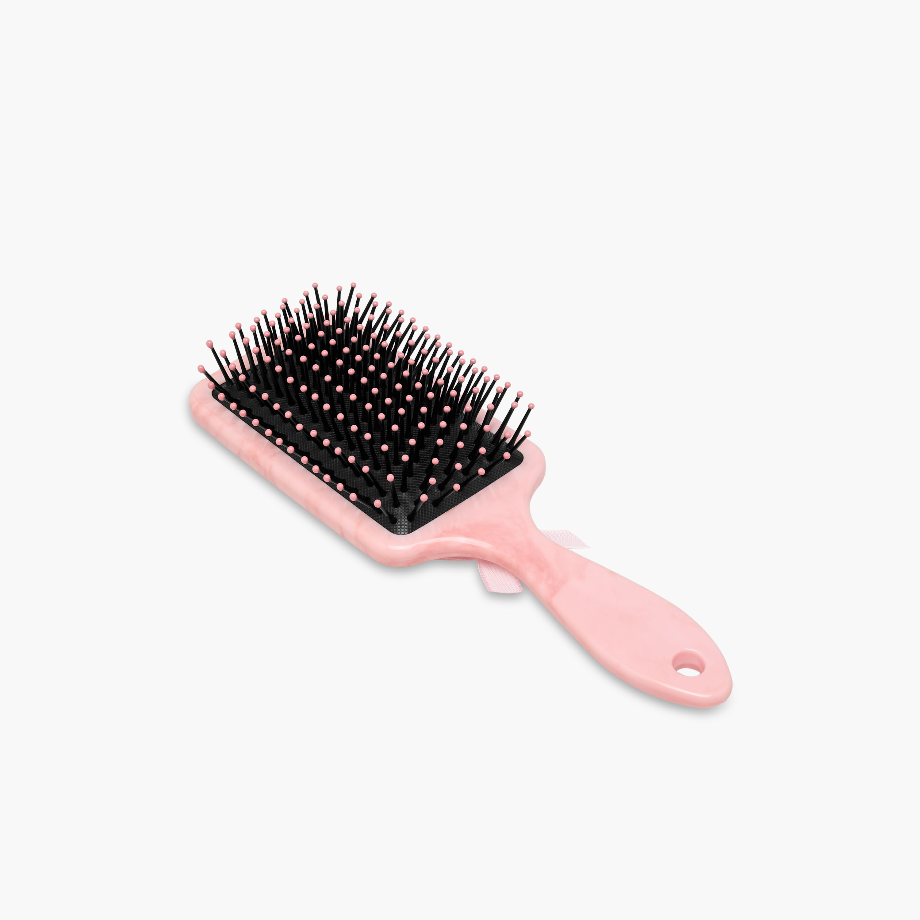 Paddle Hairbrush with Initial A Print-women-hairaccessories-brushesandcombs-image-2