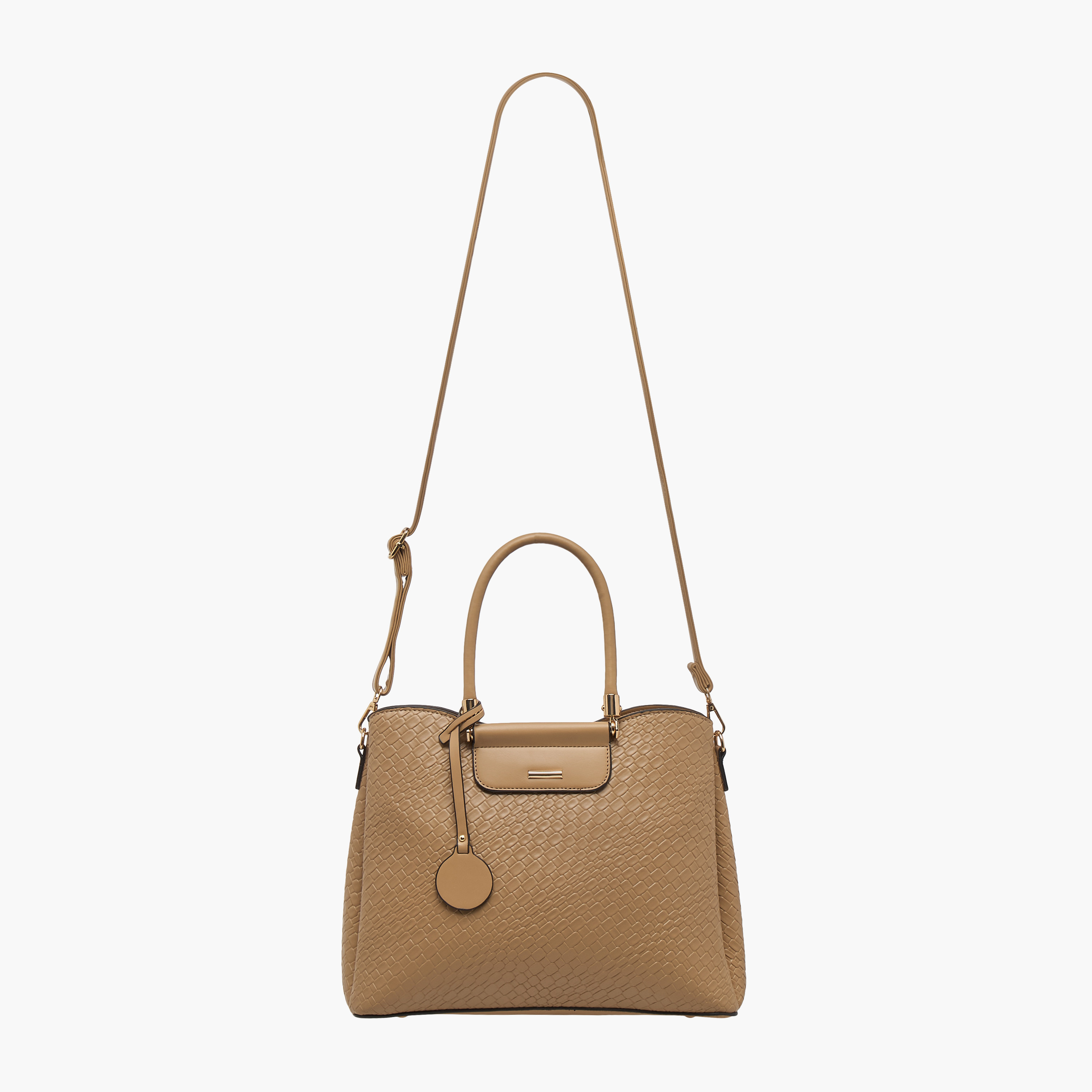 شنطة توتي مضفرة وشنطة كروس بودي ومحفظة من ساشا-women-bagsandwallets-handbags-image-3