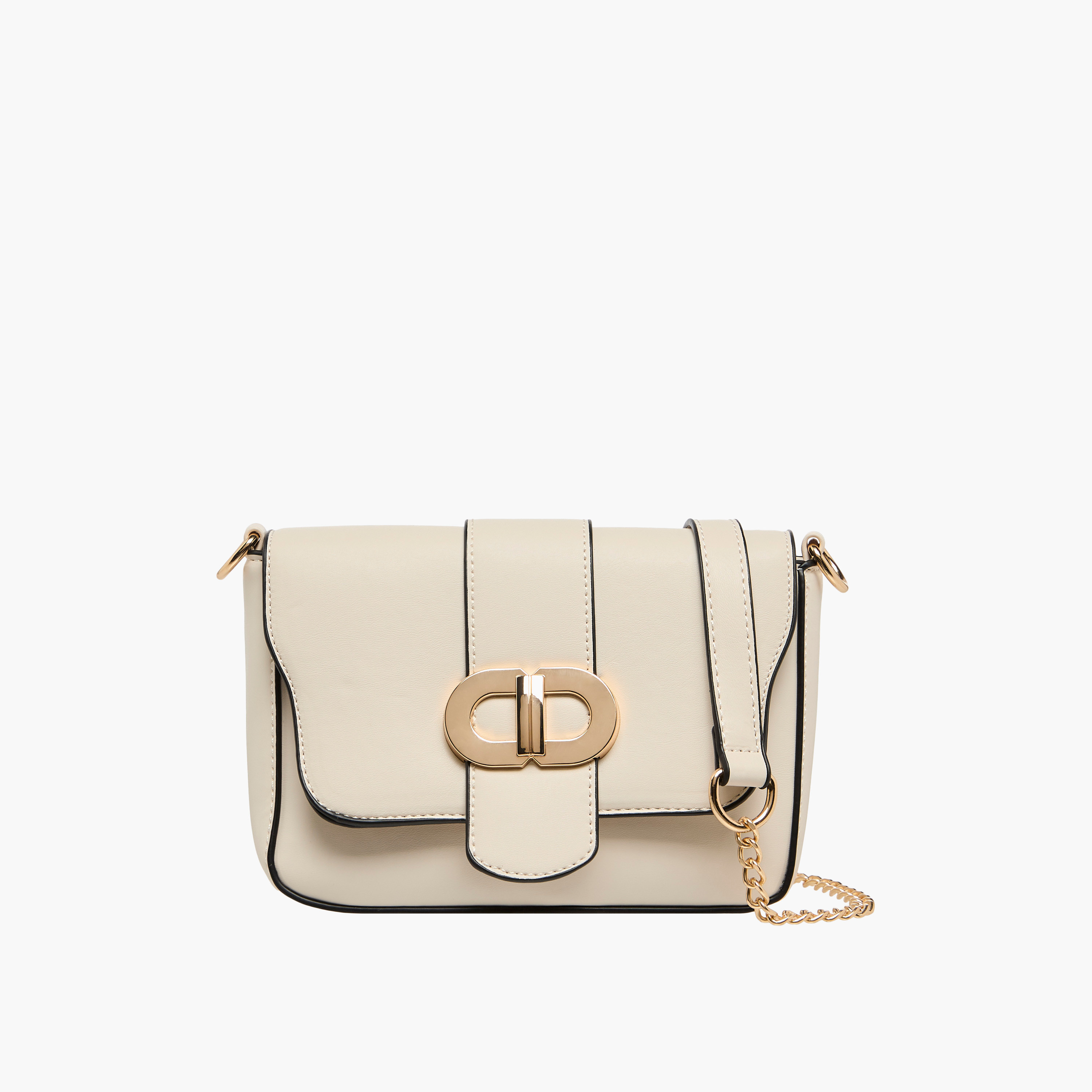 Sasha Sam Solid Crossbody Bag with Detachable Strap-women-bagsandwallets-handbags-image-1