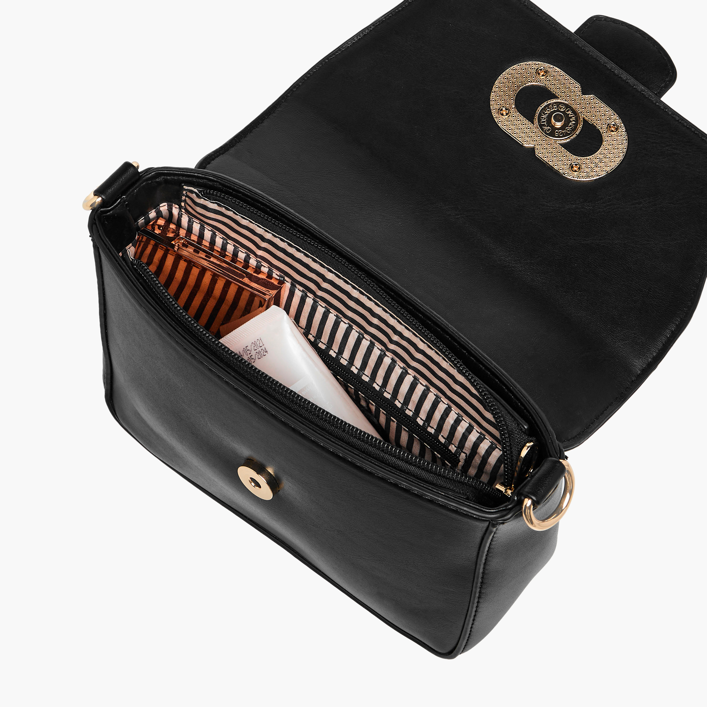 شنطة كروس بودي سادة بحزام قابل للفصل سام من ساشا-women-bagsandwallets-handbags-image-9