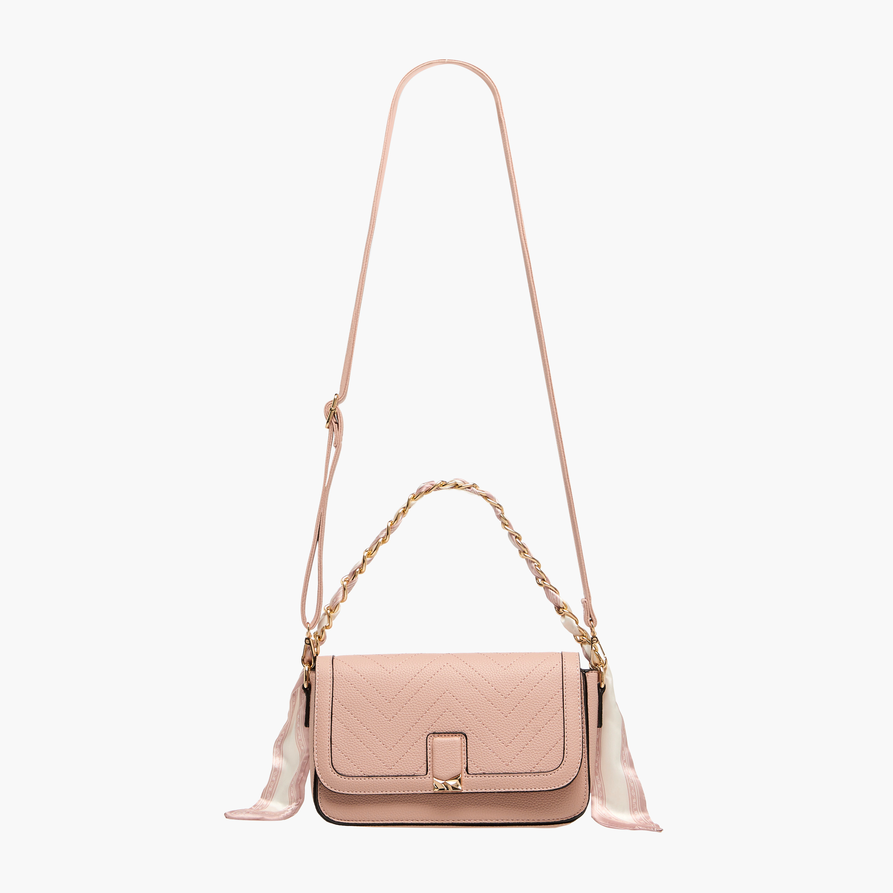 شنطة كروس بودي بارزة الملمس مع شنطة صغيرة من ساشا-women-bagsandwallets-handbags-image-3