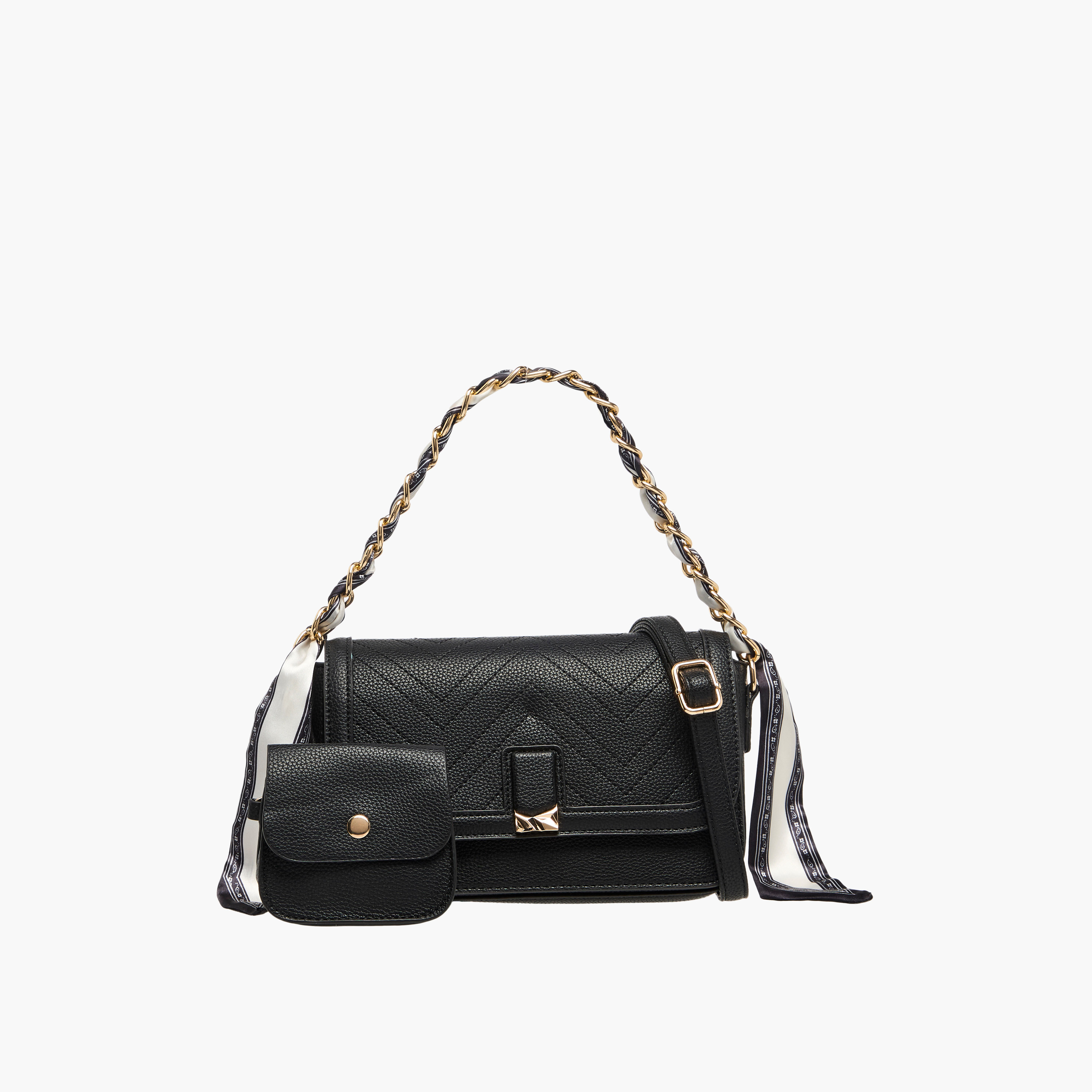 شنطة كروس بودي بارزة الملمس مع شنطة صغيرة من ساشا-women-bagsandwallets-handbags-image-1