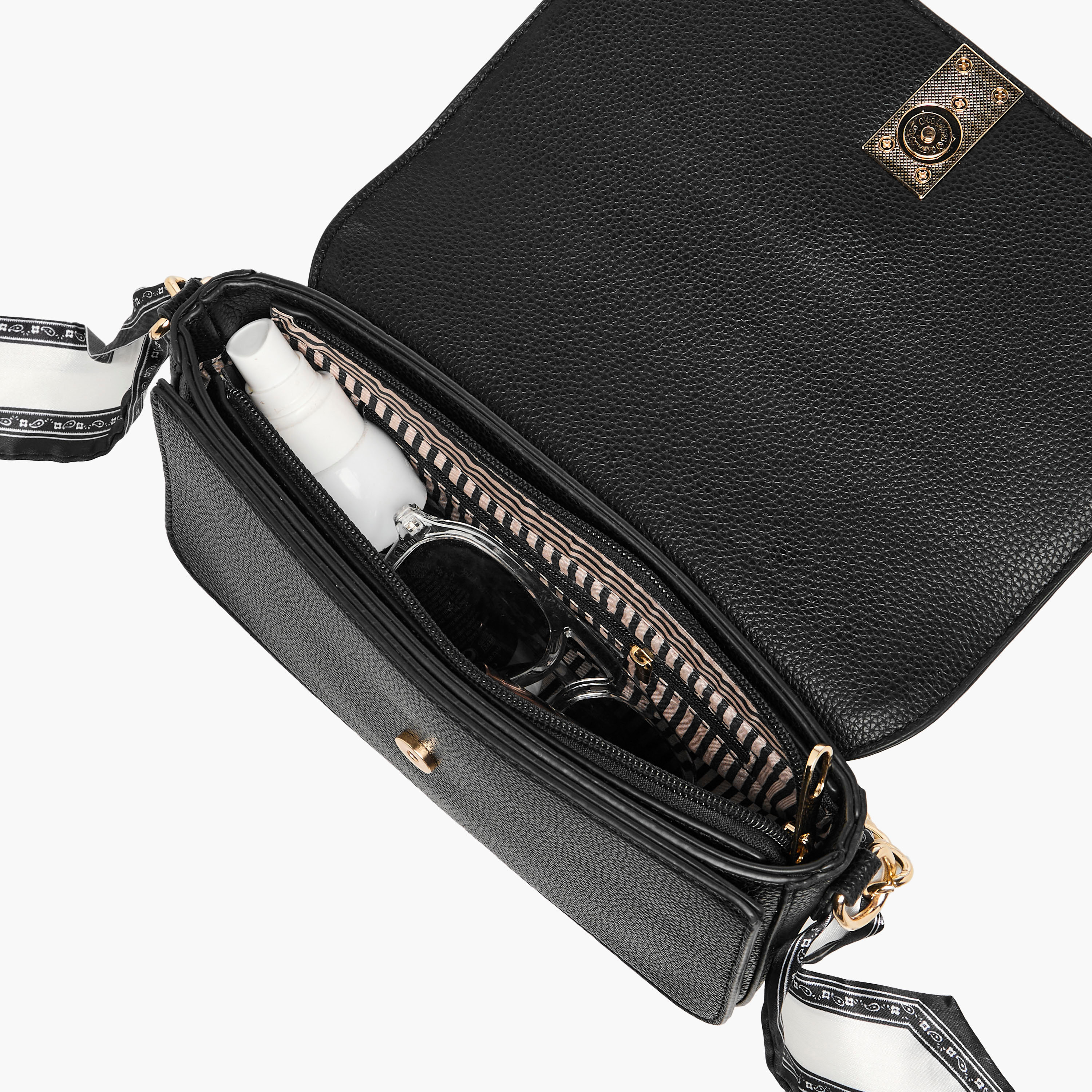 شنطة كروس بودي بارزة الملمس مع شنطة صغيرة من ساشا-women-bagsandwallets-handbags-image-11