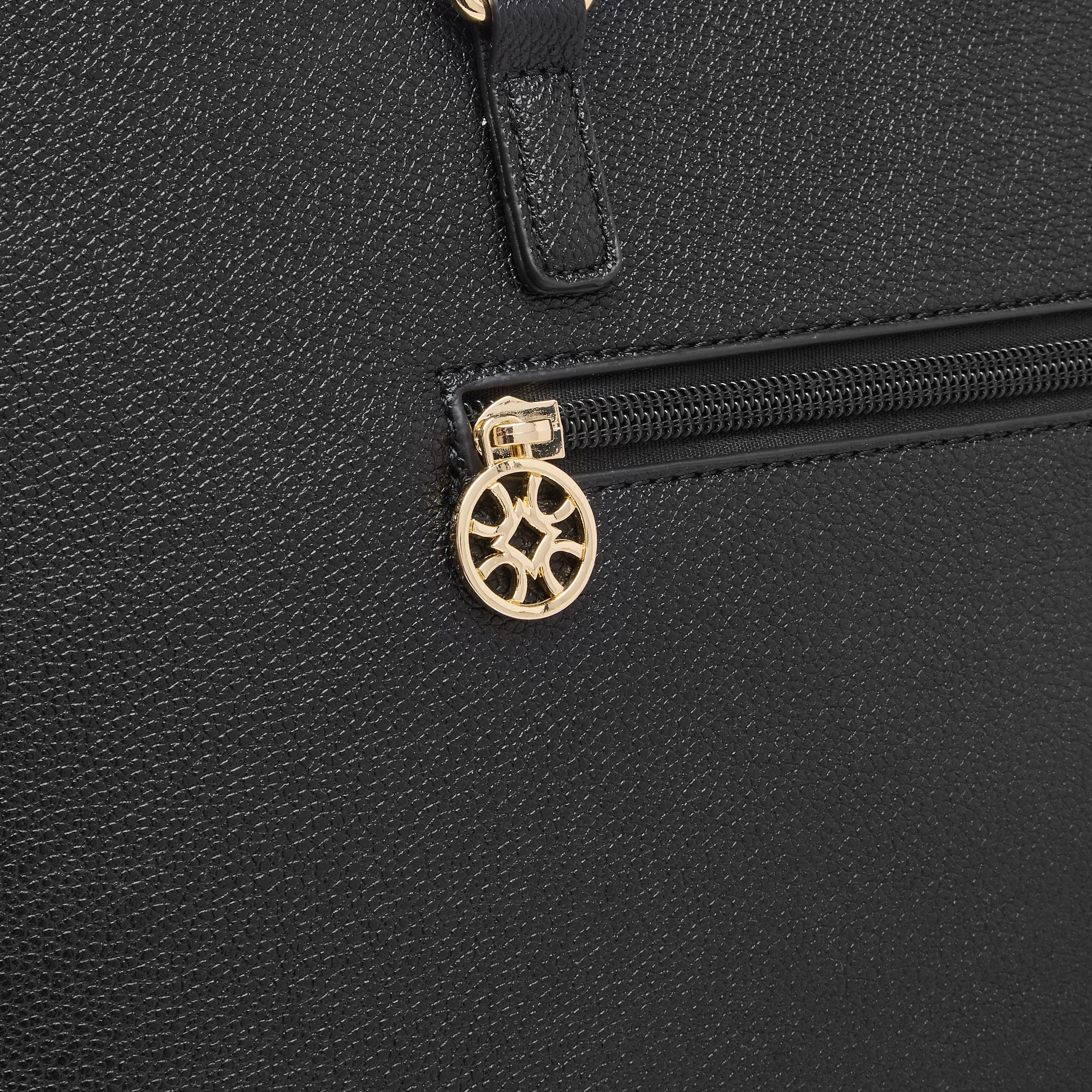 Sasha Kodes Textured Tote Bag with Detachable Card Holder-women-bagsandwallets-handbags-image-7