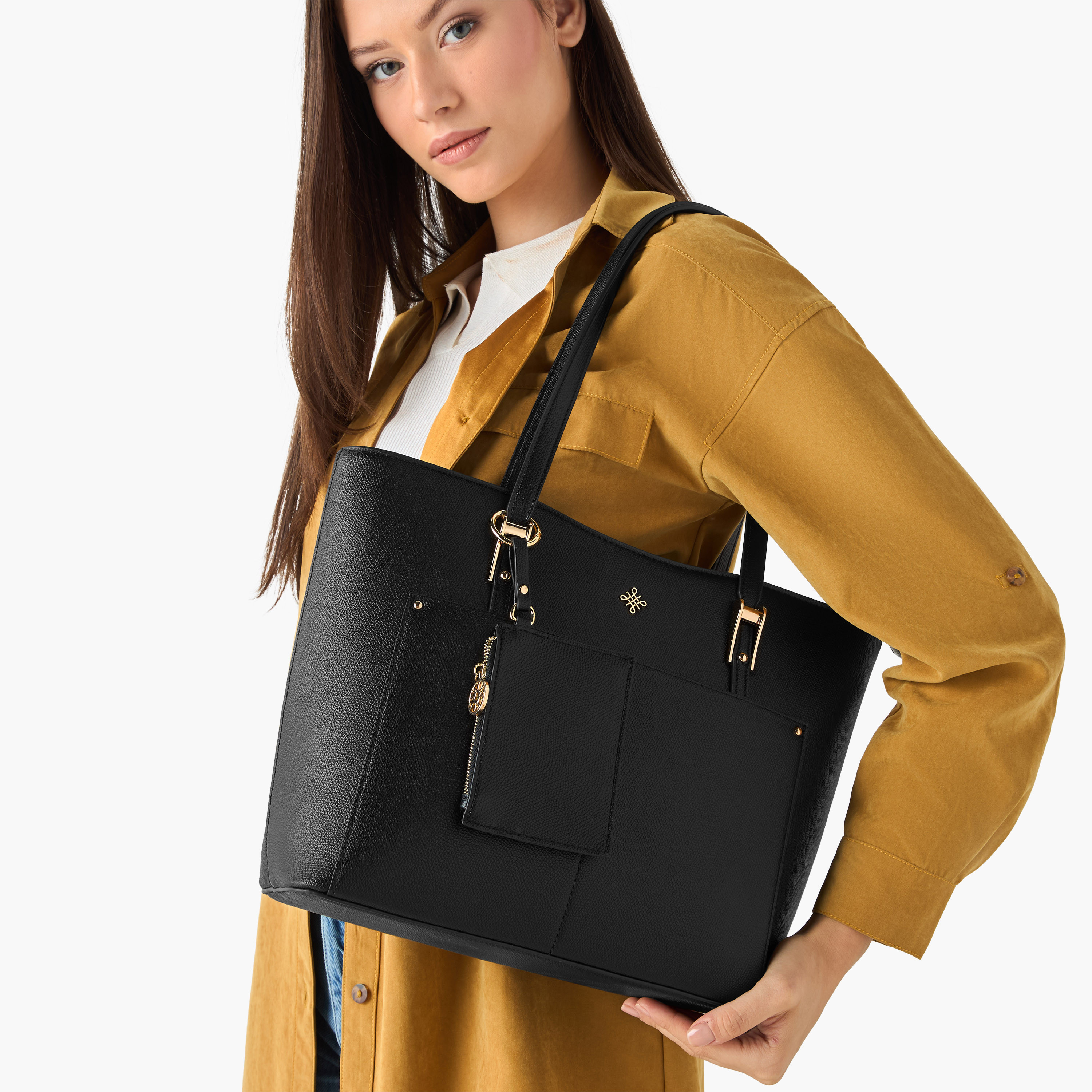 شنطة توتي بارزة الملمس بحامل بطاقات قابل للفصل كودس من ساشا-women-bagsandwallets-handbags-image-2