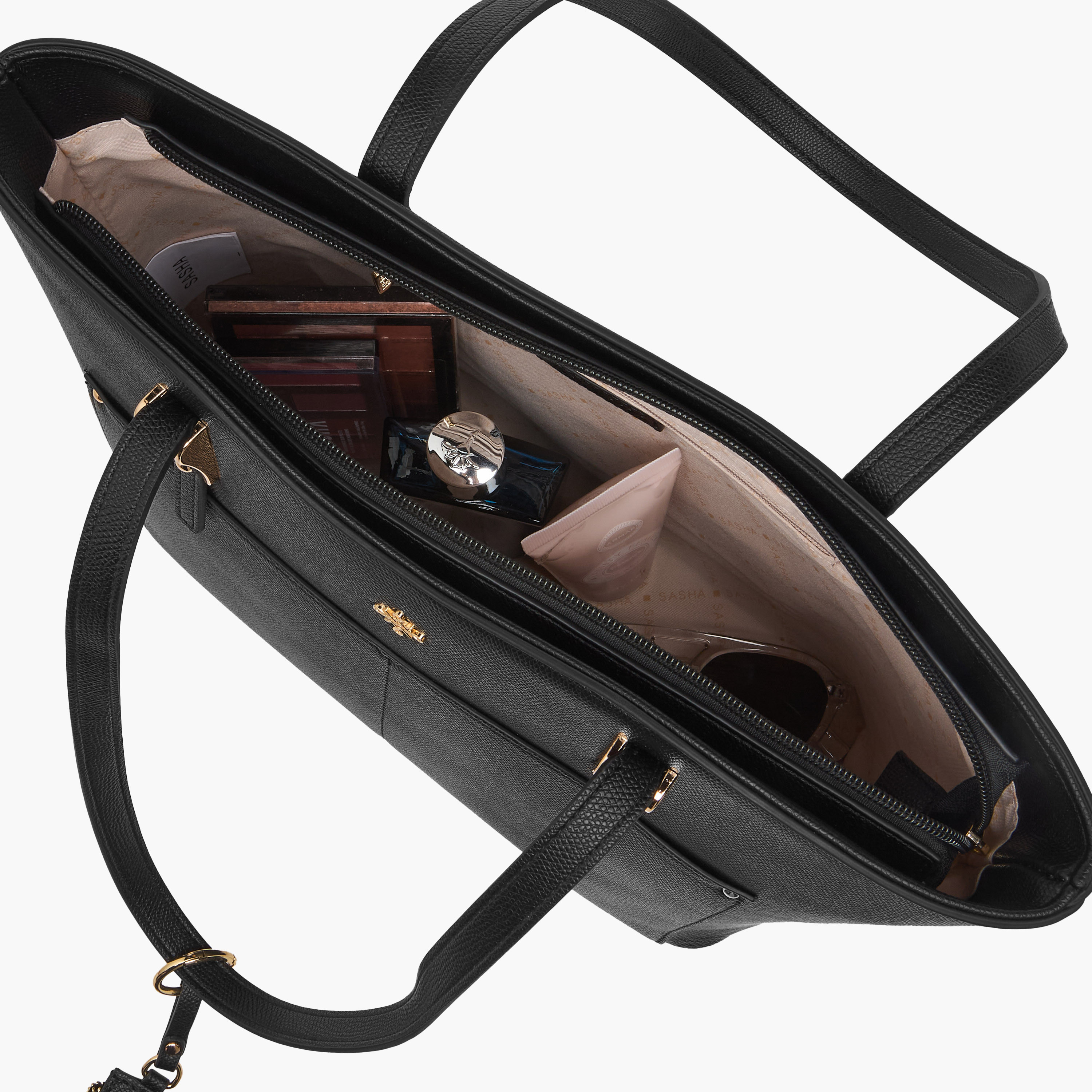شنطة توتي بارزة الملمس بحامل بطاقات قابل للفصل كودس من ساشا-women-bagsandwallets-handbags-image-5