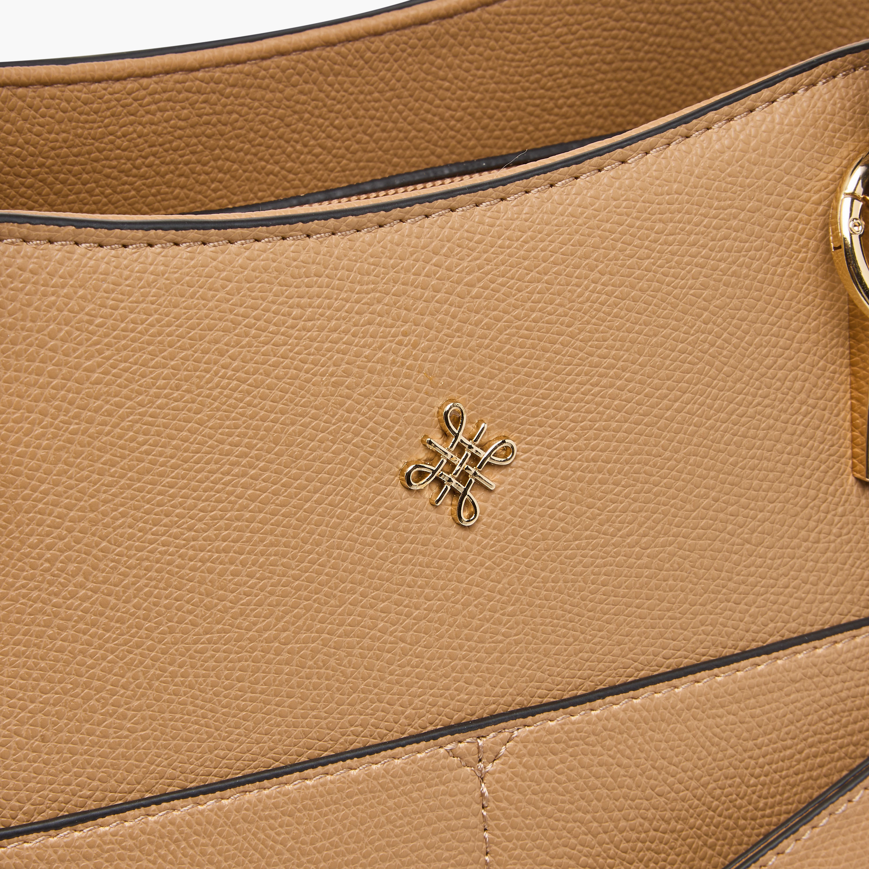Sasha Kodes Textured Tote Bag with Detachable Card Holder-women-bagsandwallets-handbags-image-6