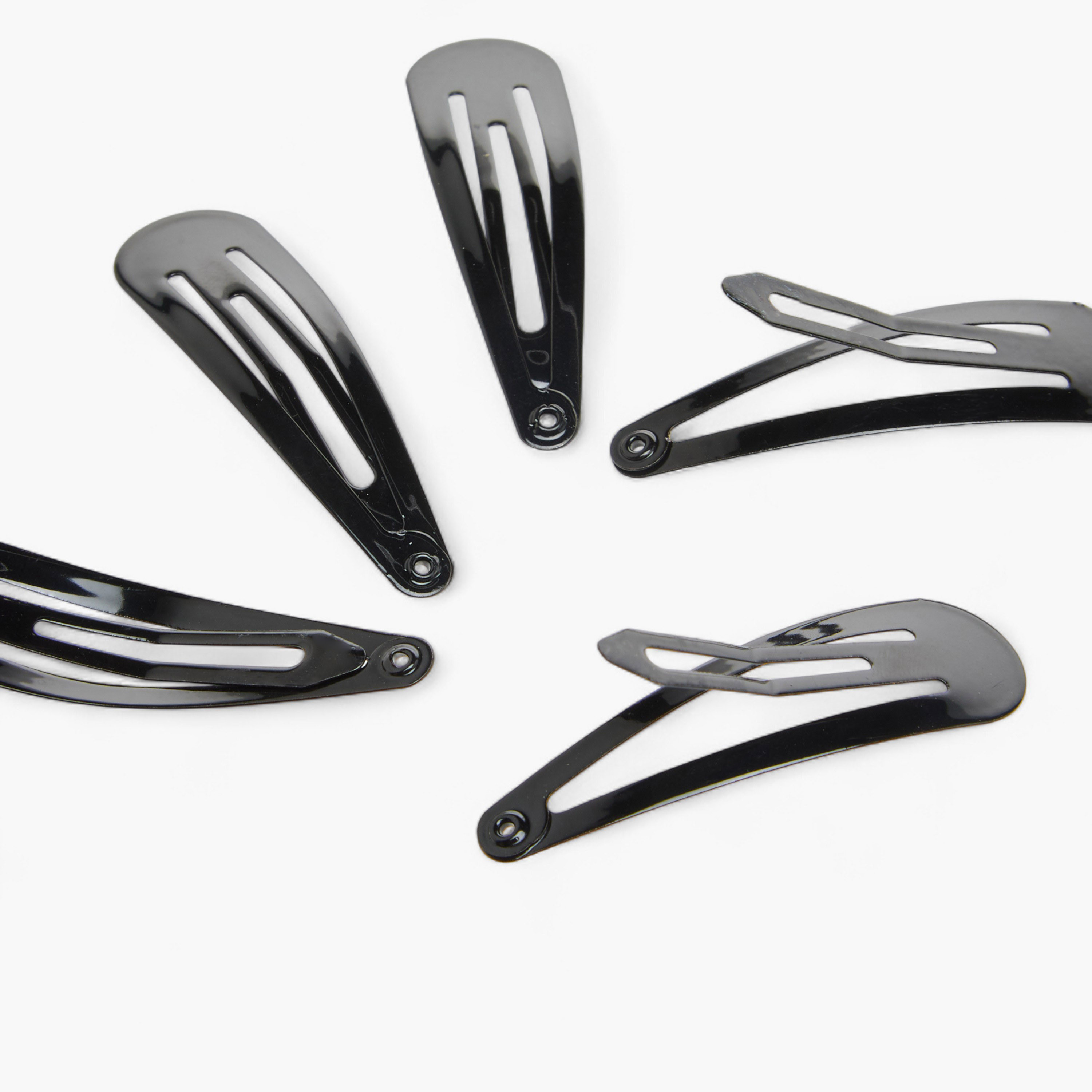 Pack of 12 Solid Hair Clip-women-hairaccessories-clips-image-6
