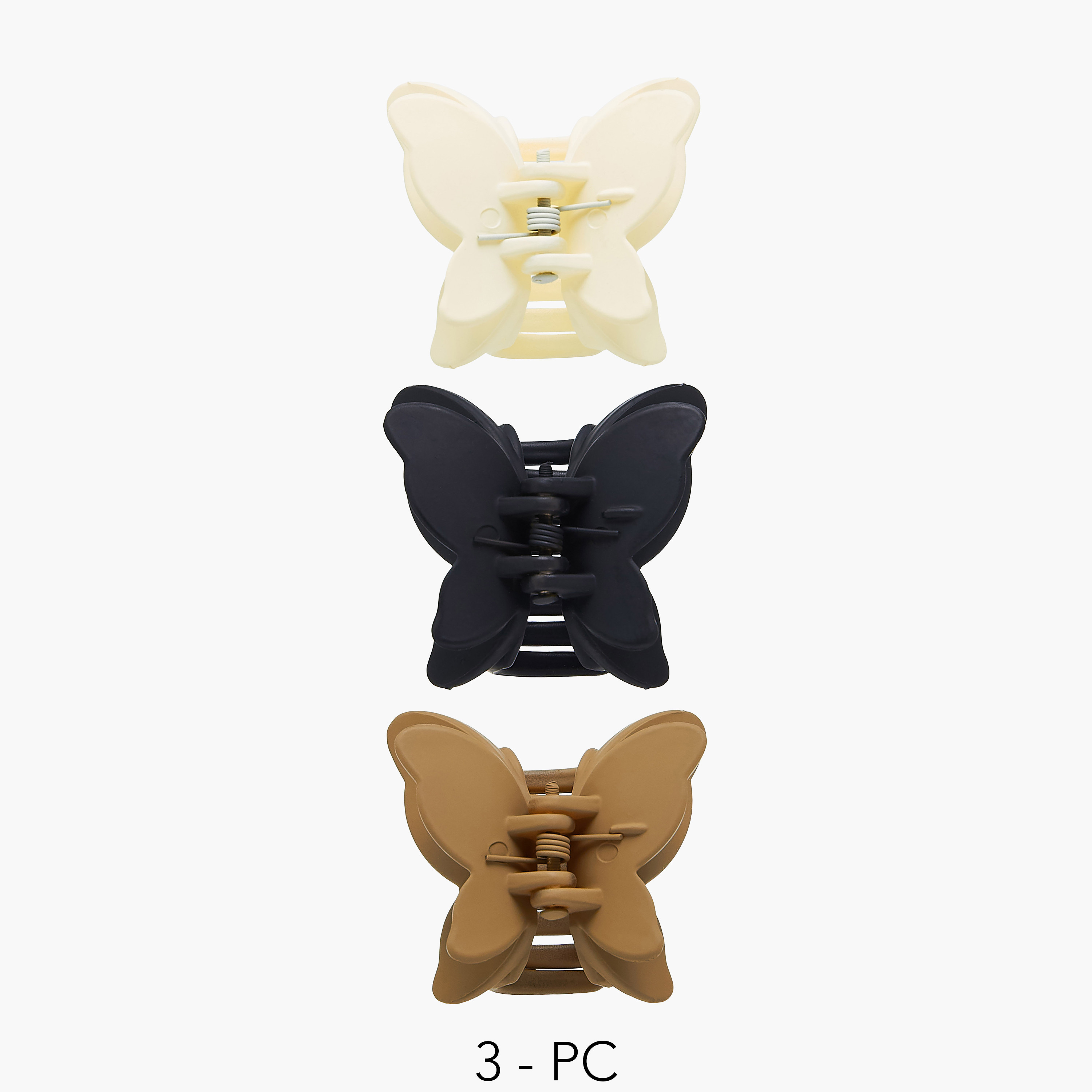 Pack of 3 Butterfly Hair Clamp-women-hairaccessories-clamps-image-1