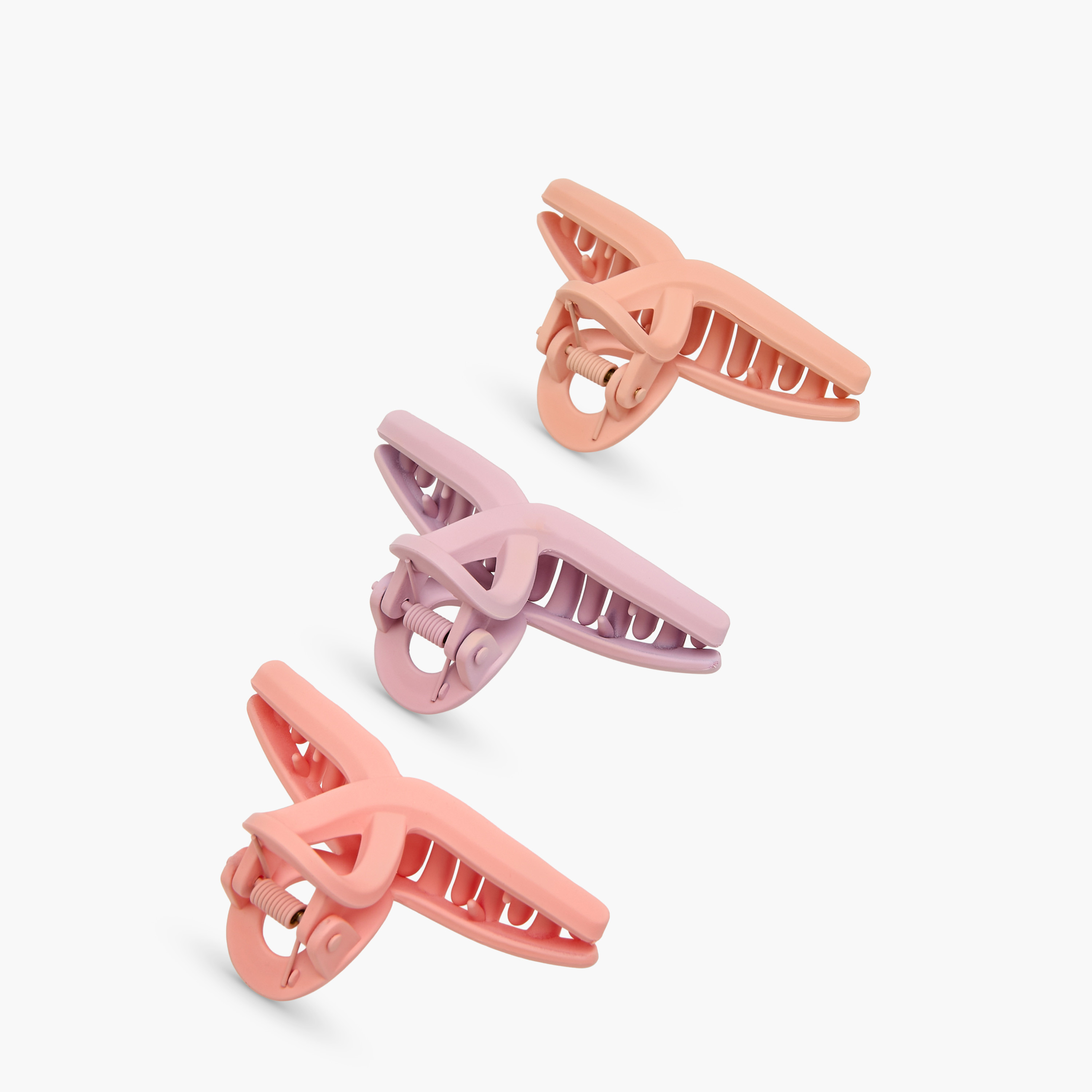 مشابك شعر بتصميم ملتوي - عبوة 3 قطع-women-hairaccessories-clamps-image-5