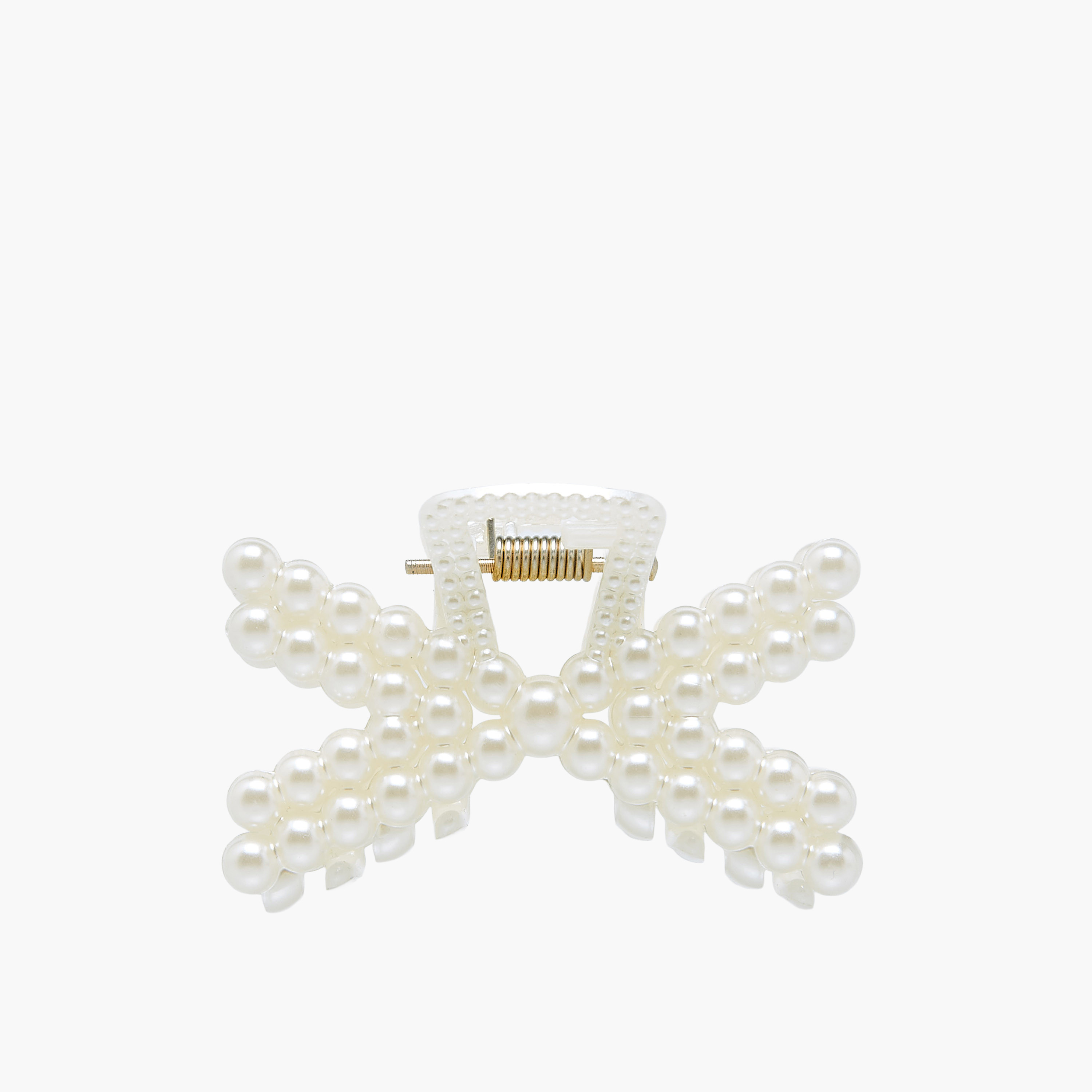 مشابك شعر بتزيينات لؤلؤ - عبوة 3 قطع-women-hairaccessories-clamps-image-2