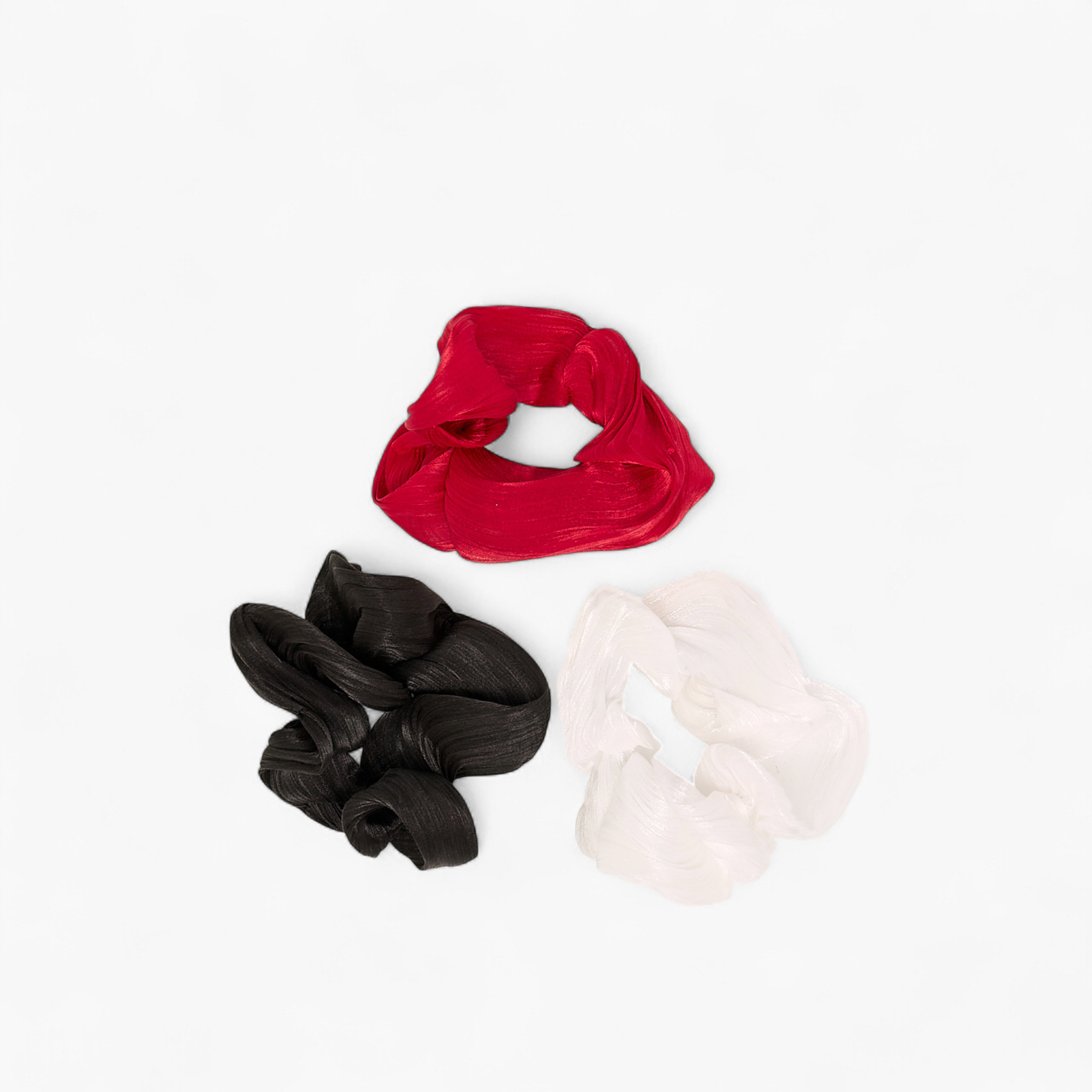 Pack of 3 Polyester Hair Scrunchie-women-hairaccessories-scrunchies-image-4