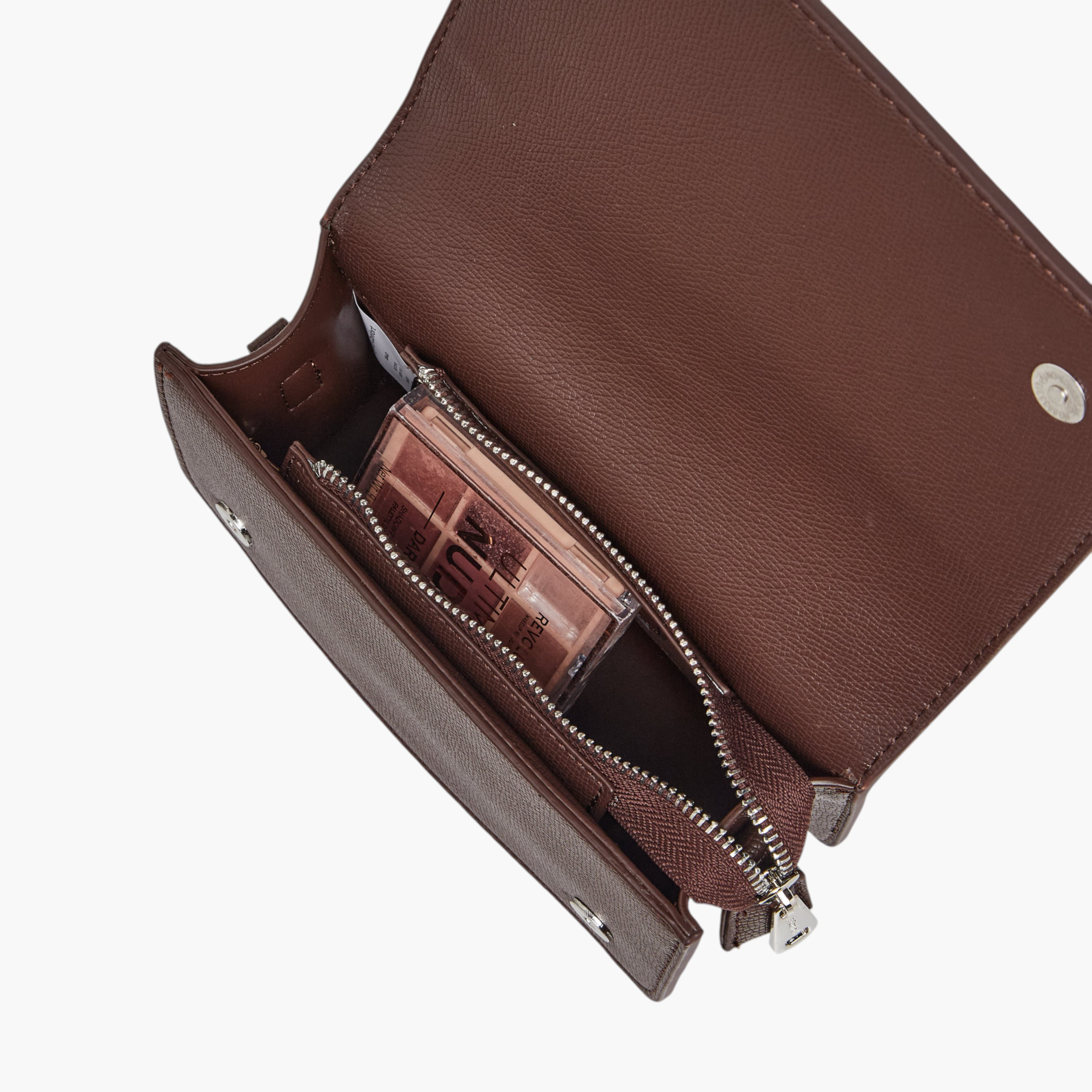 شنطة كروس بودي سادة بحزام سلسلة قابل للفصل من لو كونفورت-women-bagsandwallets-handbags-image-8