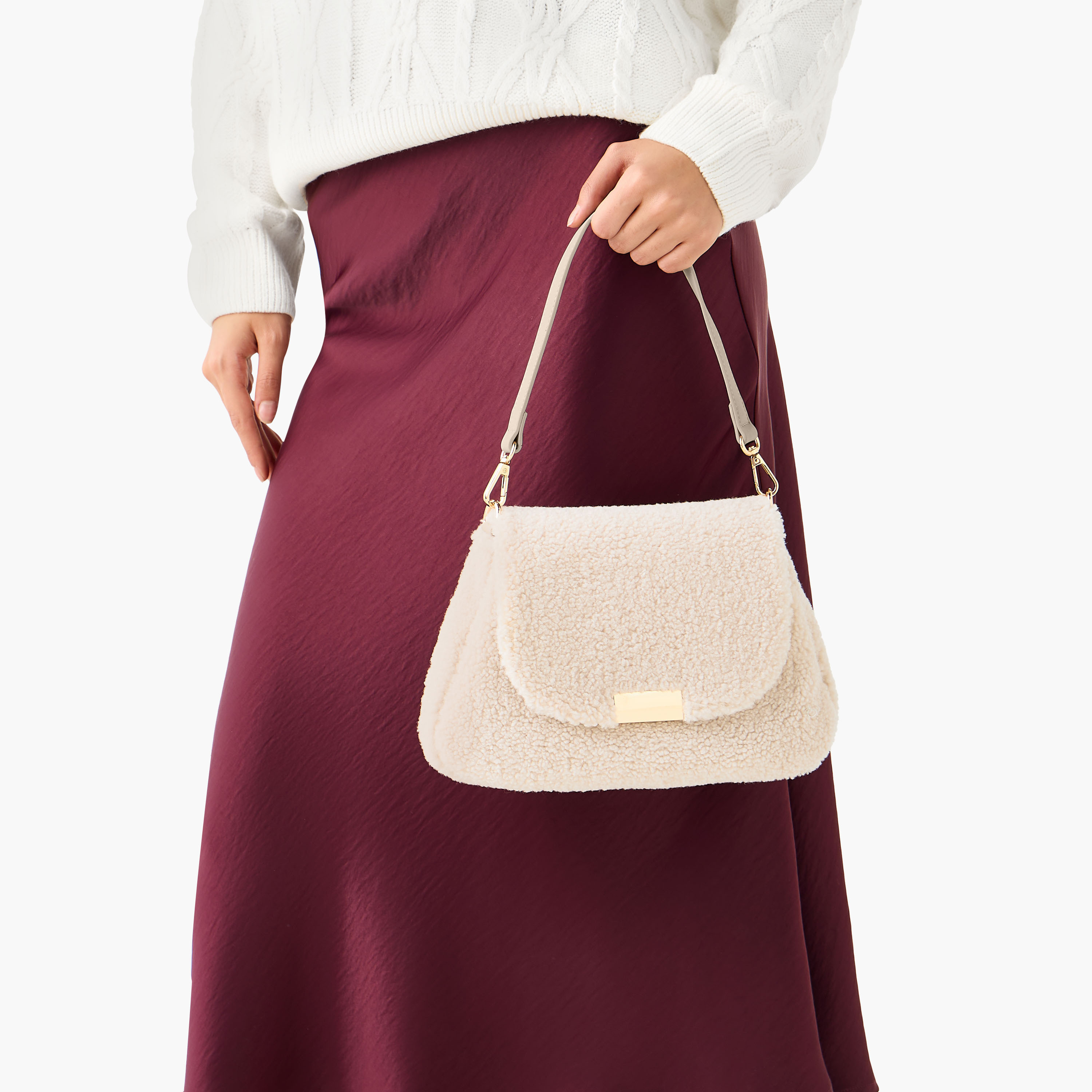 شنطة كروس بودي بارزة الملمس بحزام قابل للفصل من ميسي-women-bagsandwallets-handbags-image-2