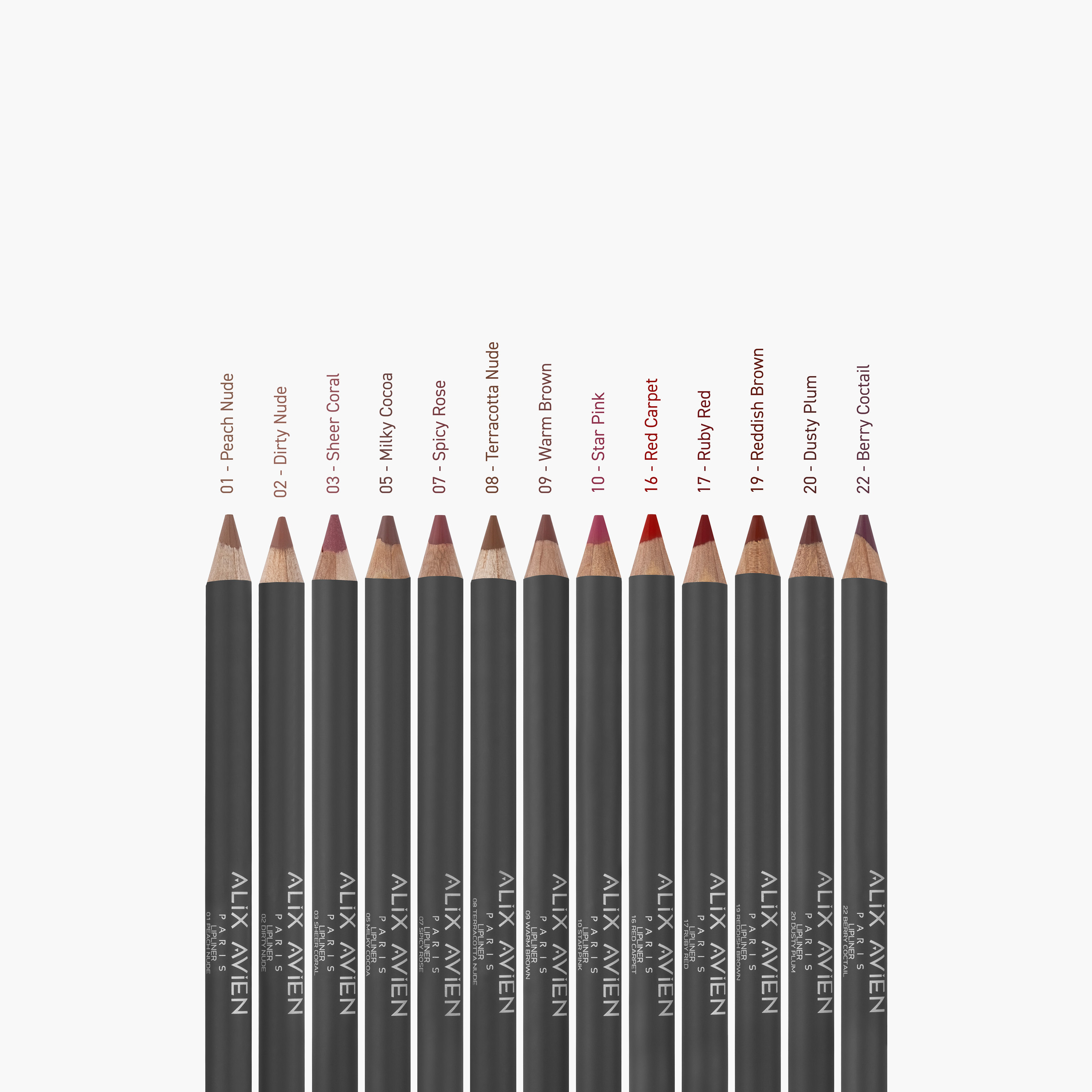 Alix Avien Paris Lip Liner Pencil - 1.14 gms-beautyandpersonalcare-makeup-lips-lipliners-image-4