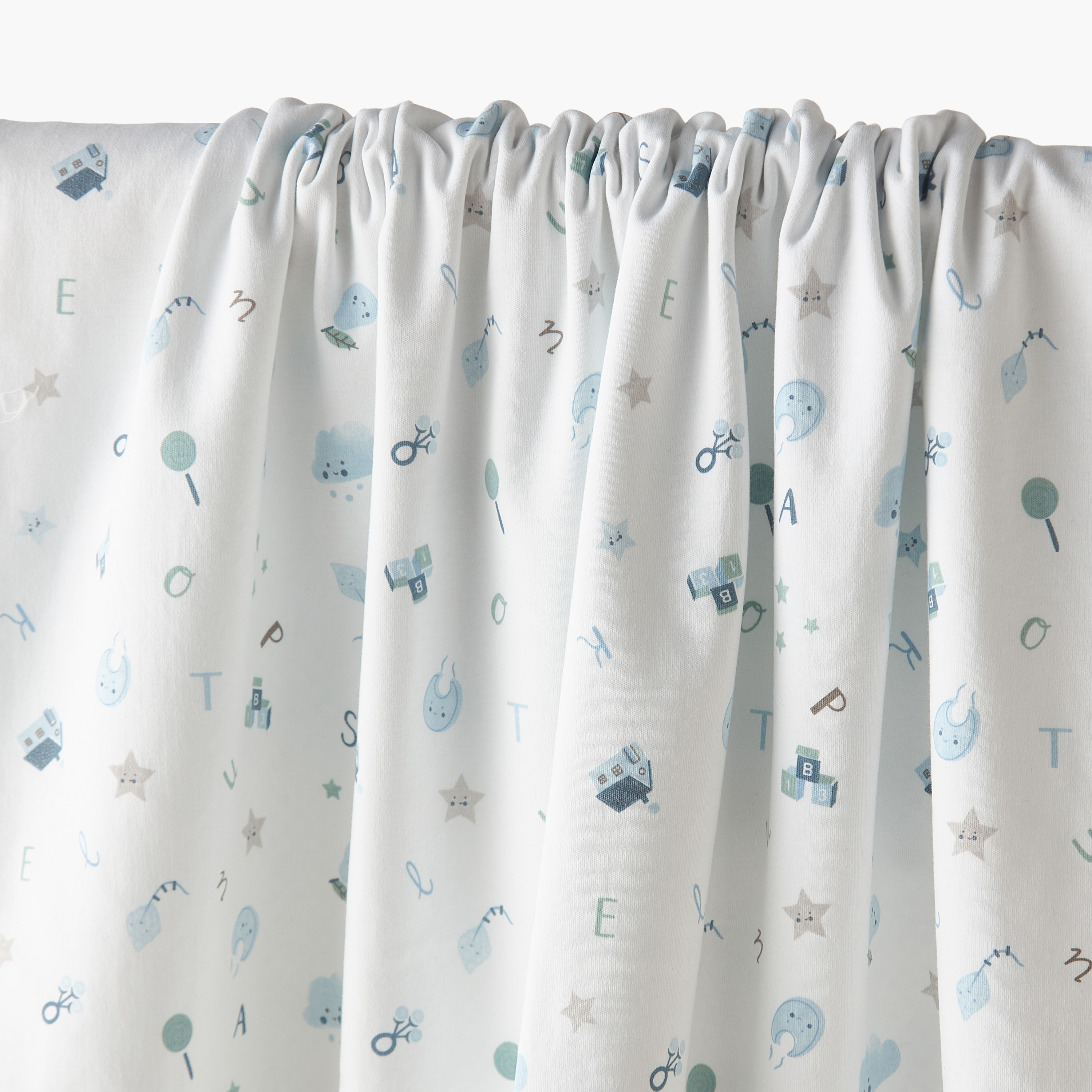 Juniors Receiving Blanket with Print, 80x80 cm-baby-nursery-blanketsandswaddles-receivingblankets-image-2