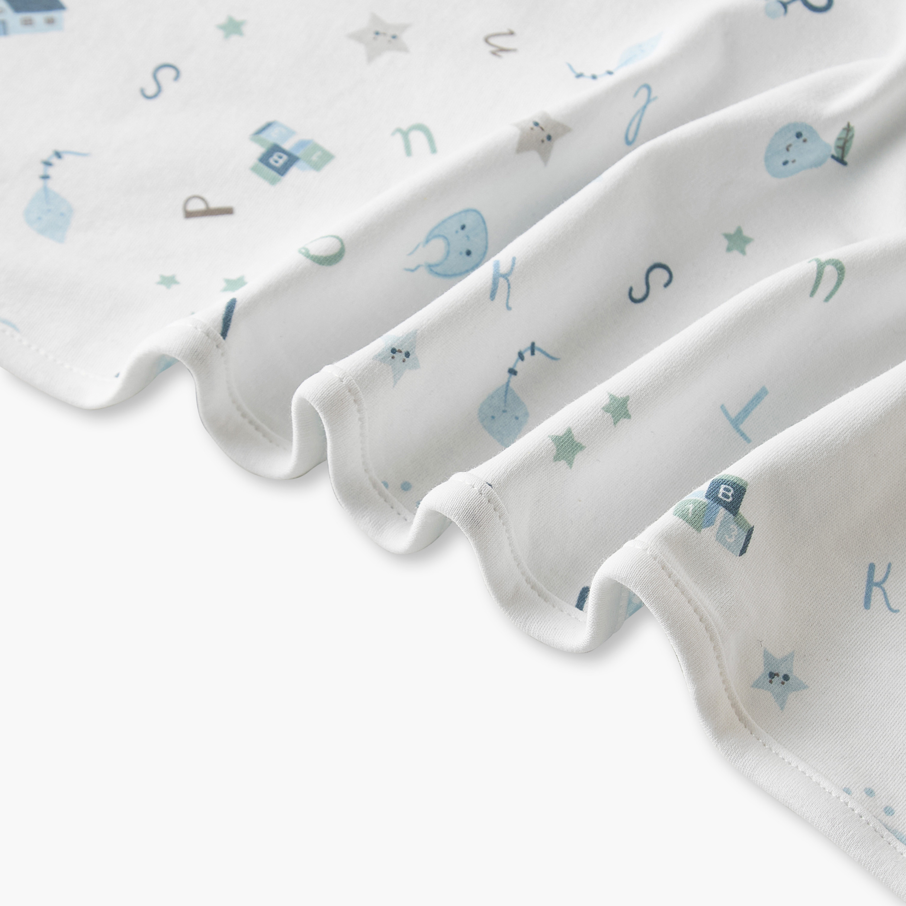 Juniors Receiving Blanket with Print, 80x80 cm-baby-nursery-blanketsandswaddles-receivingblankets-image-4
