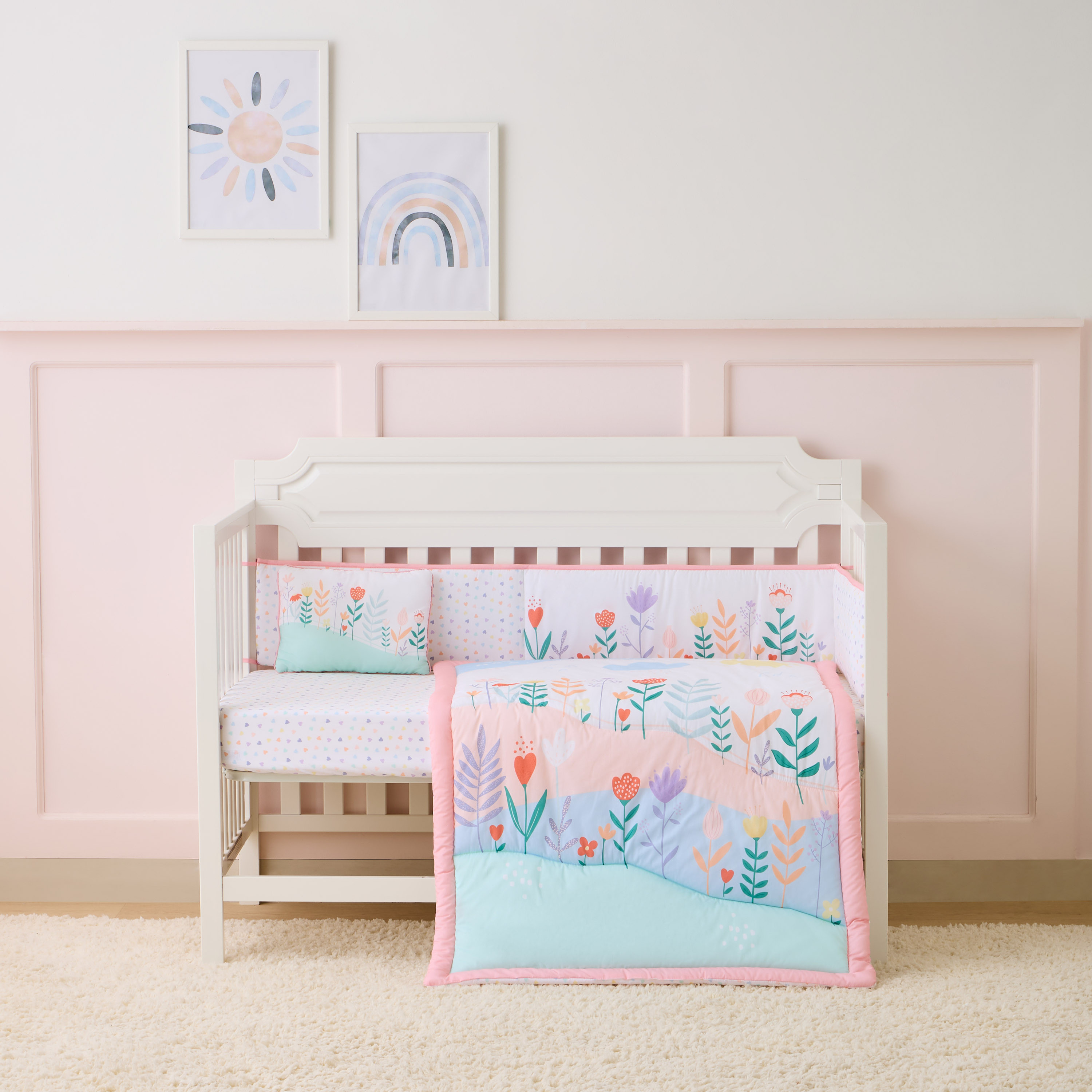 Juniors Baby Bedding Set with Print, 90x130 cm-baby-nursery-babybedding-image-2