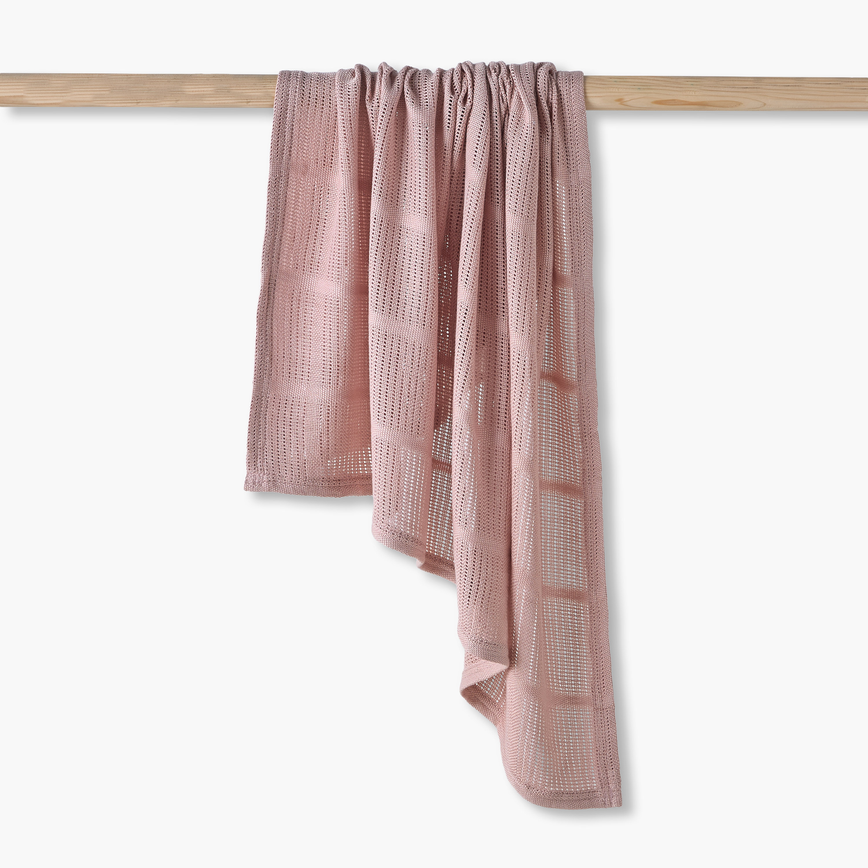 Juniors Blanket with Cellular Knit Design, 80x100 cm-baby-nursery-blanketsandswaddles-blanketsandquilts-image-1