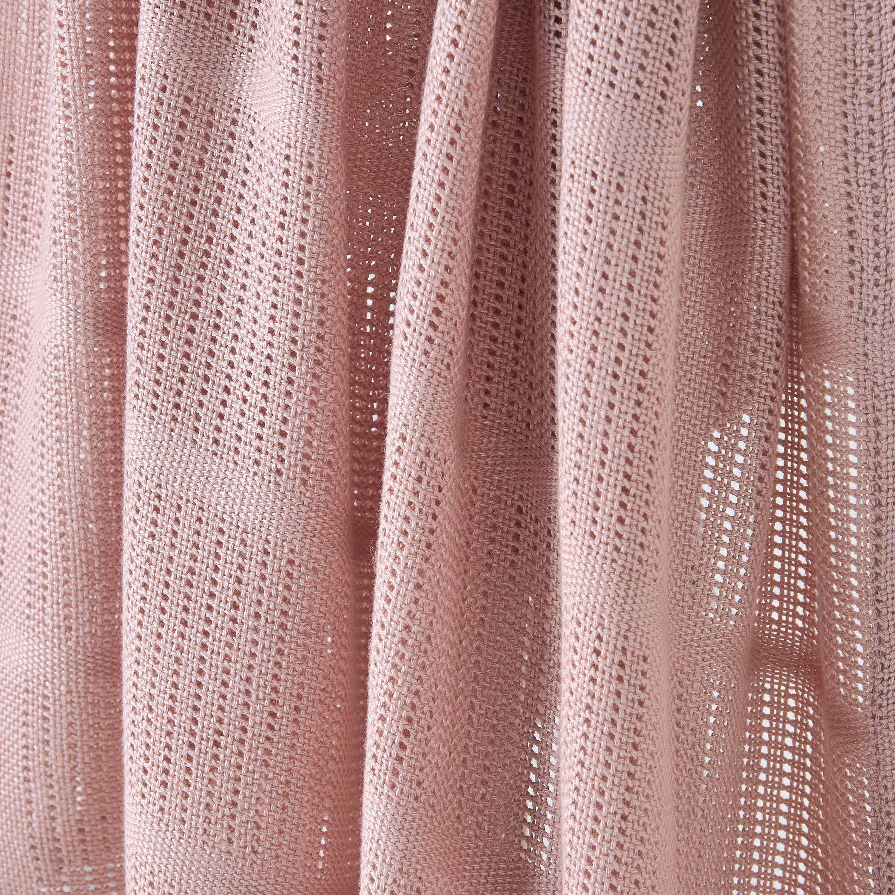 Juniors Blanket with Cellular Knit Design, 80x100 cm-baby-nursery-blanketsandswaddles-blanketsandquilts-image-4