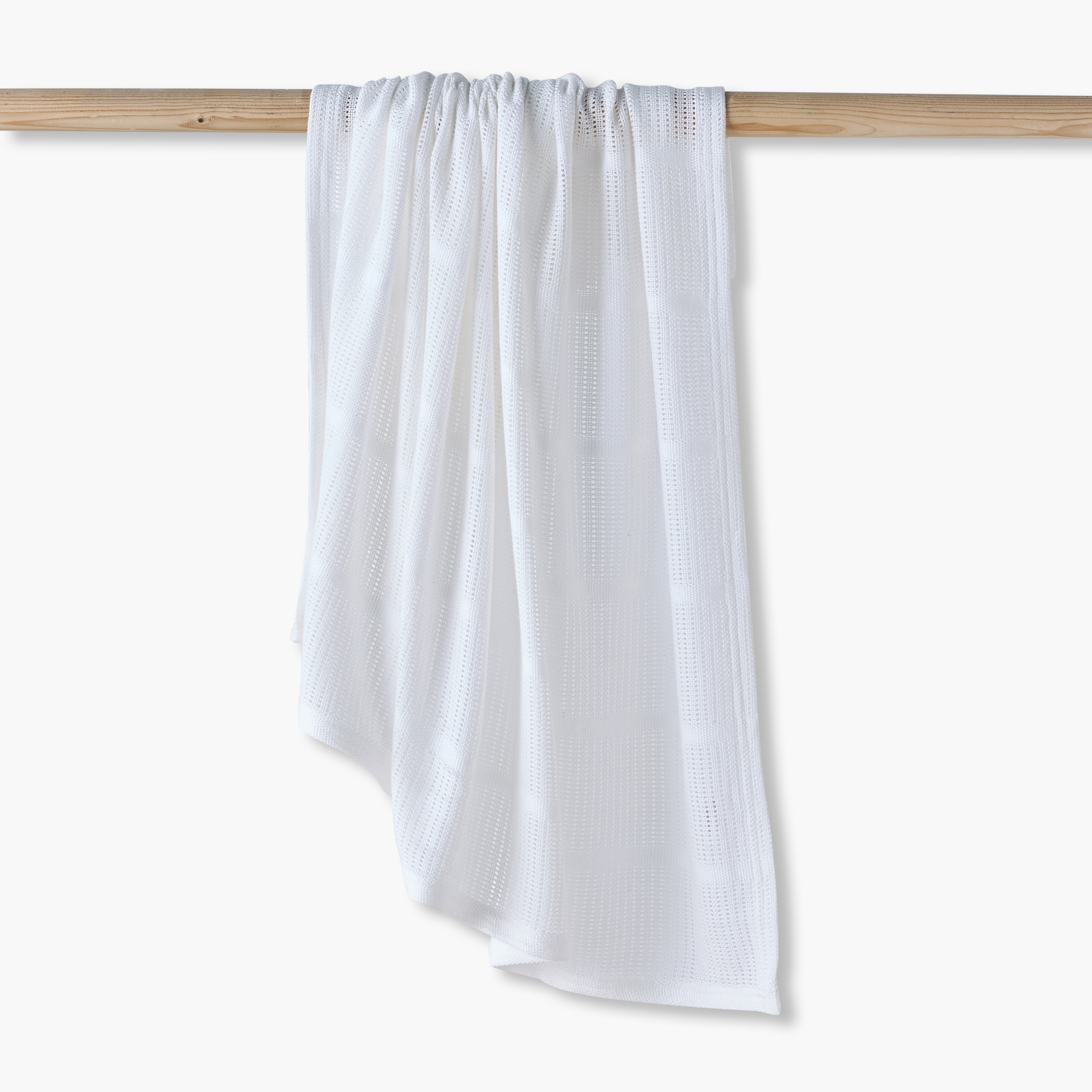 Juniors Blanket with Cellular Knit Design, 80x100 cm-baby-nursery-blanketsandswaddles-blanketsandquilts-image-1